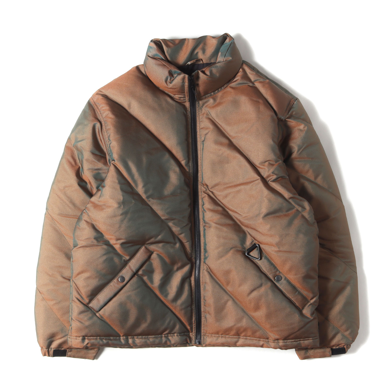 Supreme シュプリーム ジャケット グリーン サイズ サイズ:L イリディセント パフィー ダウンジャケット (Iridescent Puffy Jacket) アウター ブルゾン 上着【メンズ】【中古】【美品】【K4792】