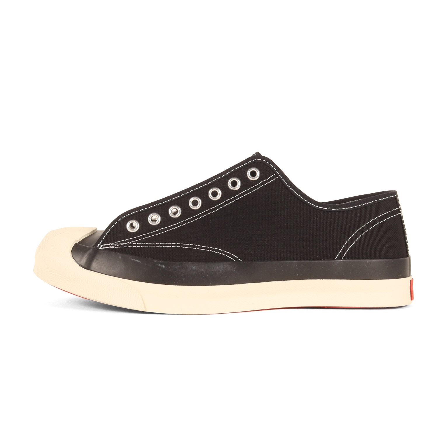 Rakuten - toast FOOT & EYE GEAR トースト フット & アイ ギア サイズ:US7.5(25.5cm) | ジャックパーセル型 キャンバス スニーカー (jam) | ブラック 黒 | ローカット シューズ 靴【メンズ】【K4838】