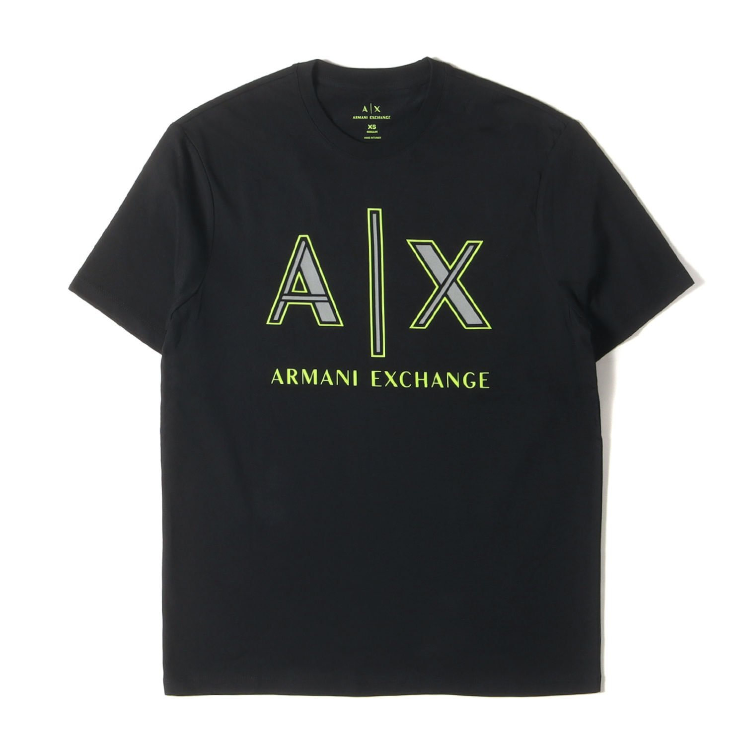 Rakuten - ARMANI EXCHANGE アルマーニエクスチェンジ Tシャツ ブラック 黒 サイズ:XS | ロゴ Tシャツ / REGULAR | トップス カットソー 半袖【メンズ】【K4746】