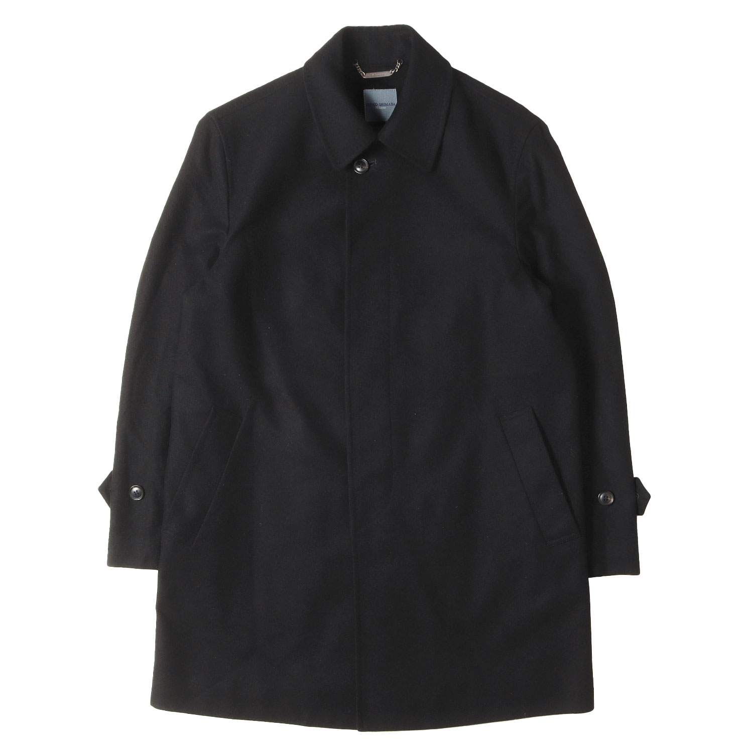 Rakuten - JUNKO SHIMADA JS homme ジュンコ・シマダ・JS・オム コート ブラック 黒 サイズ:S | カシミヤ ステンカラーコート | アウター ジャケット 上着【メンズ】【中古】【美品】【K4792】