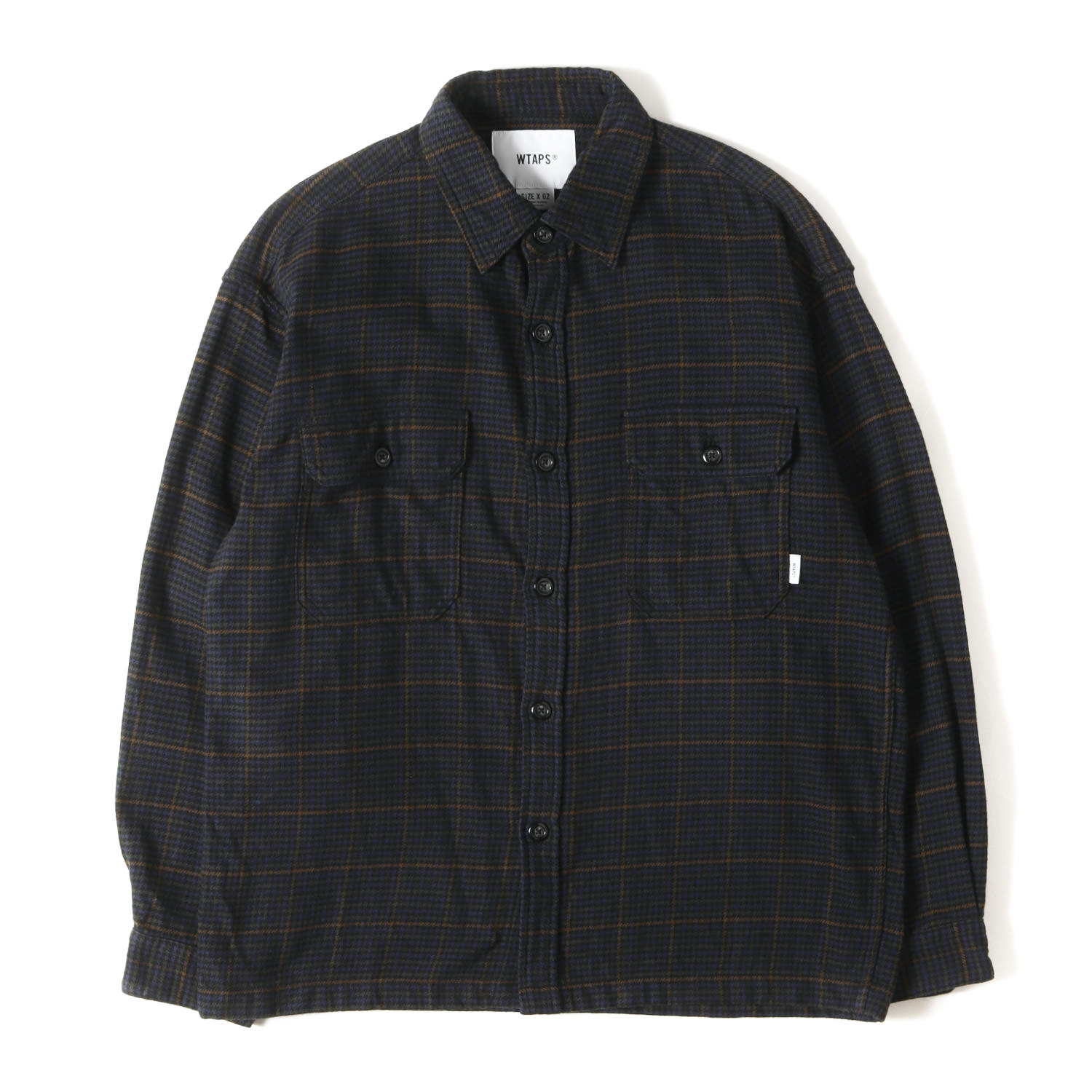 WTAPS チェックシャツ SIZE:2 WTAPS チェックシャツ ⁄ Sサイズ