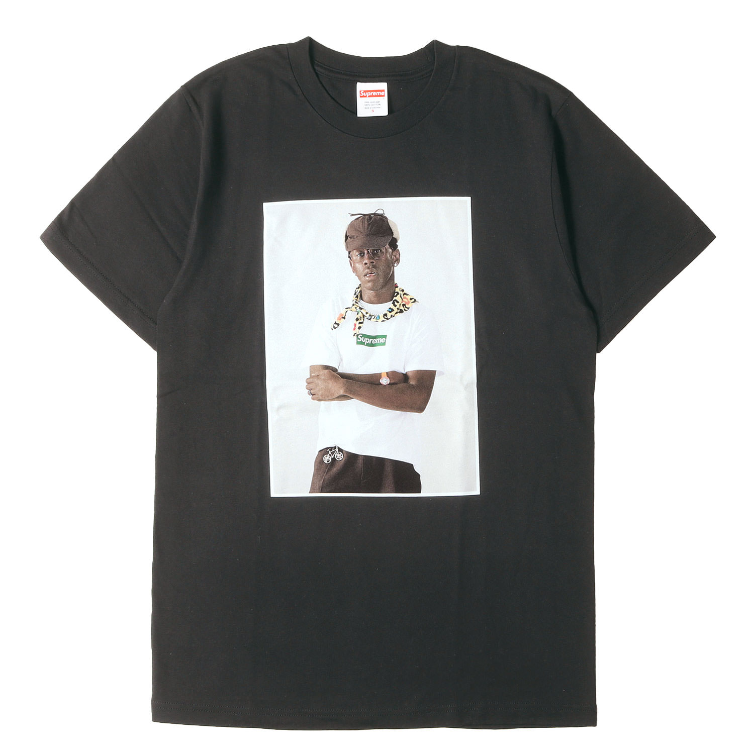 乐天商城 - Supreme シュプリーム Tシャツ ブラック 黒 サイズ:S | 24AW タイラー・ザ・クリエイター フォト Tシャツ(Tyler The Creator Tee) | トップス カットソー 半袖【メンズ】【K4837】