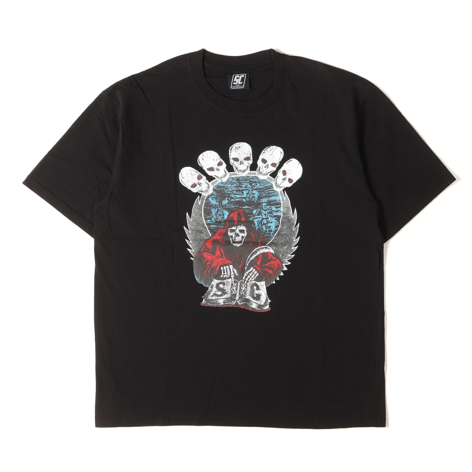 ヴィンテージ　死神プリント　クルーネックTシャツ Mサイズ 楽天市場】死神 tシャツ（メンズファッション）の通販