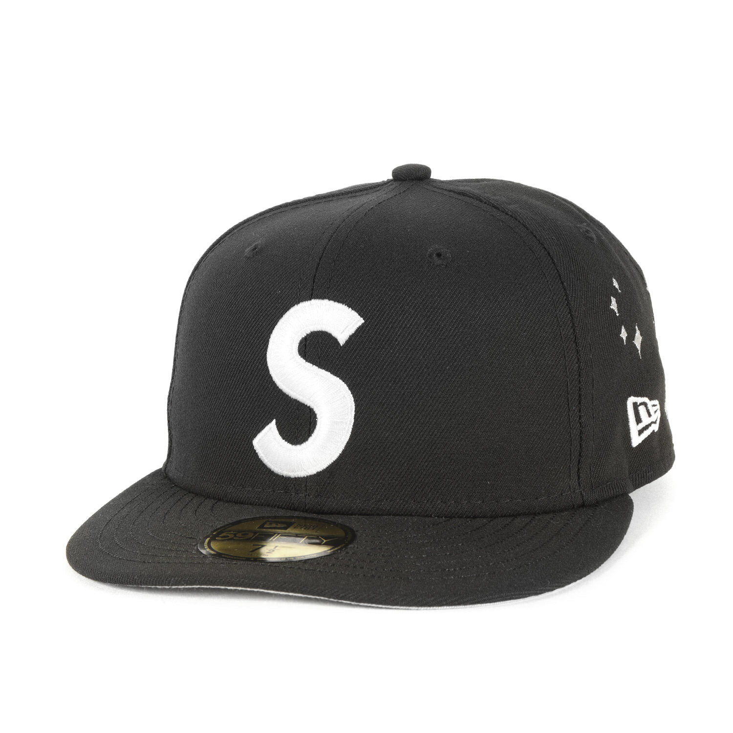 Supreme ブラックキャップ Sロゴ 新品／Supreme World Famous S Logo 6-Panel (26SS) 