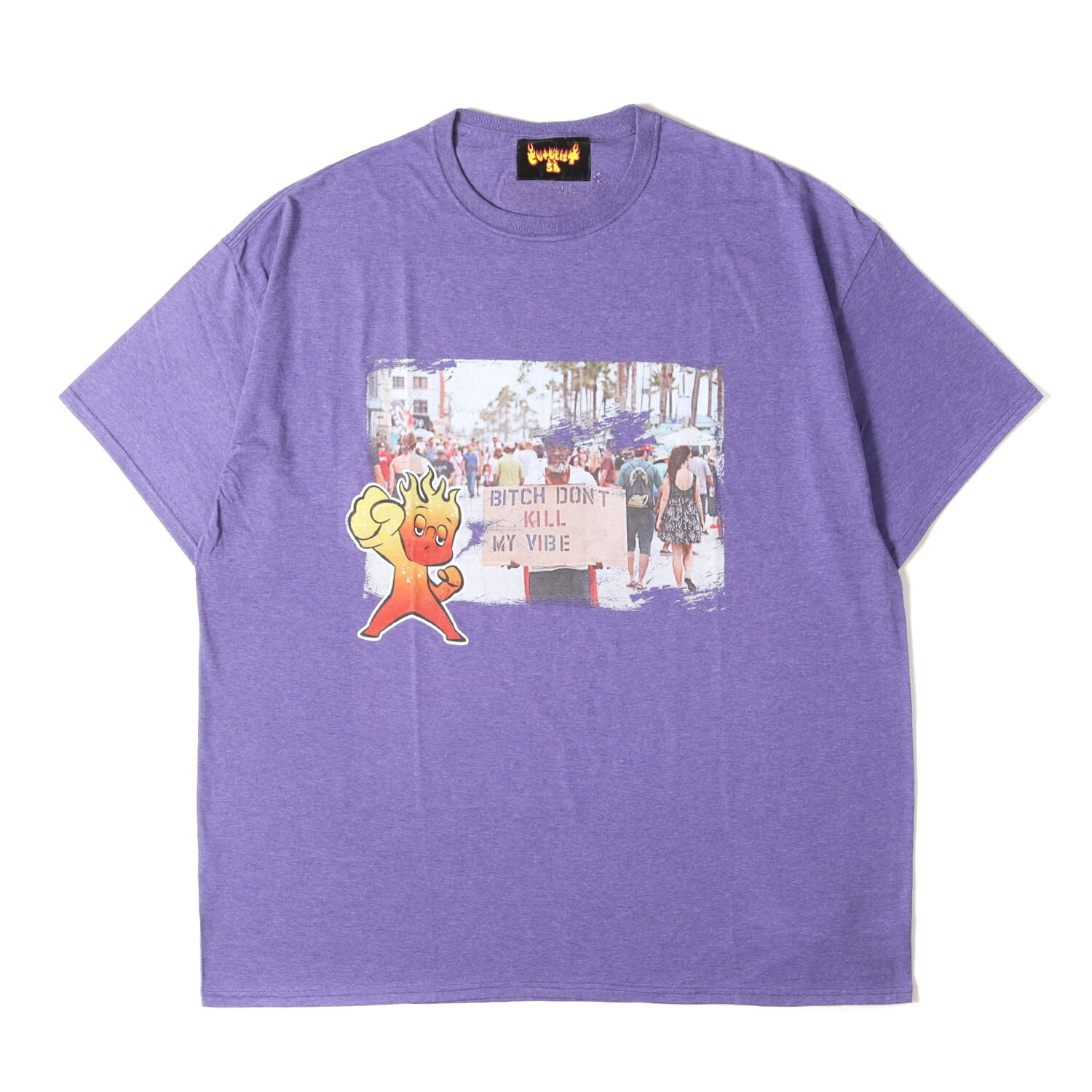 Rakuten - CVTVLIST カタリスト Tシャツ パープル 紫 サイズ:2 | 22SS SB グラフィック オーバーサイズ Tシャツ DON'T KILL MY VIBE TEE | 半袖 トップス【メンズ】【K4837】