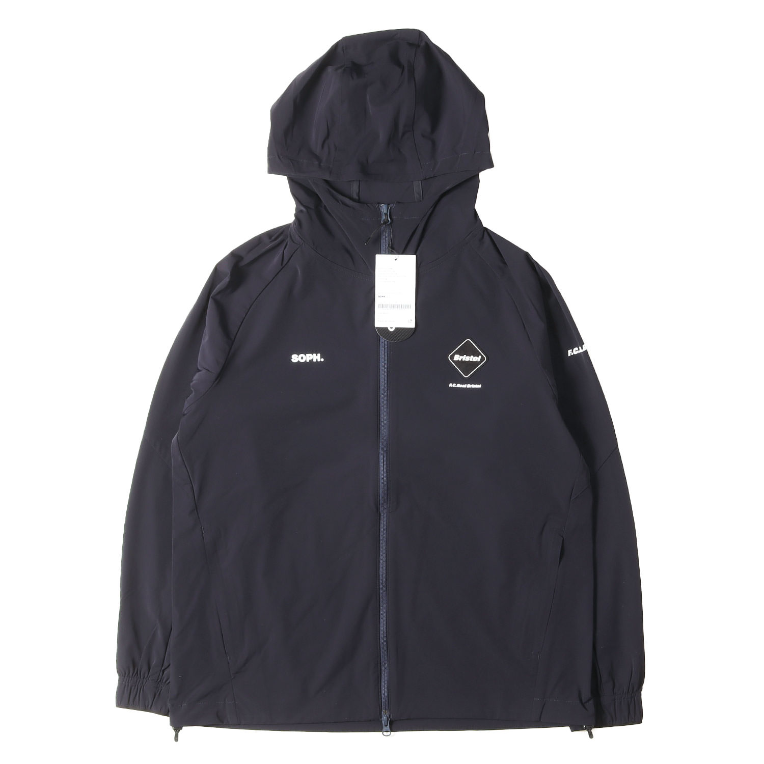 【美品】F.C.Real.Bristol ロングコーチジャケット 黒　XL 美品】F.C.Real.Bristol ロングコーチジャケット 黒 XL 【公式通販】