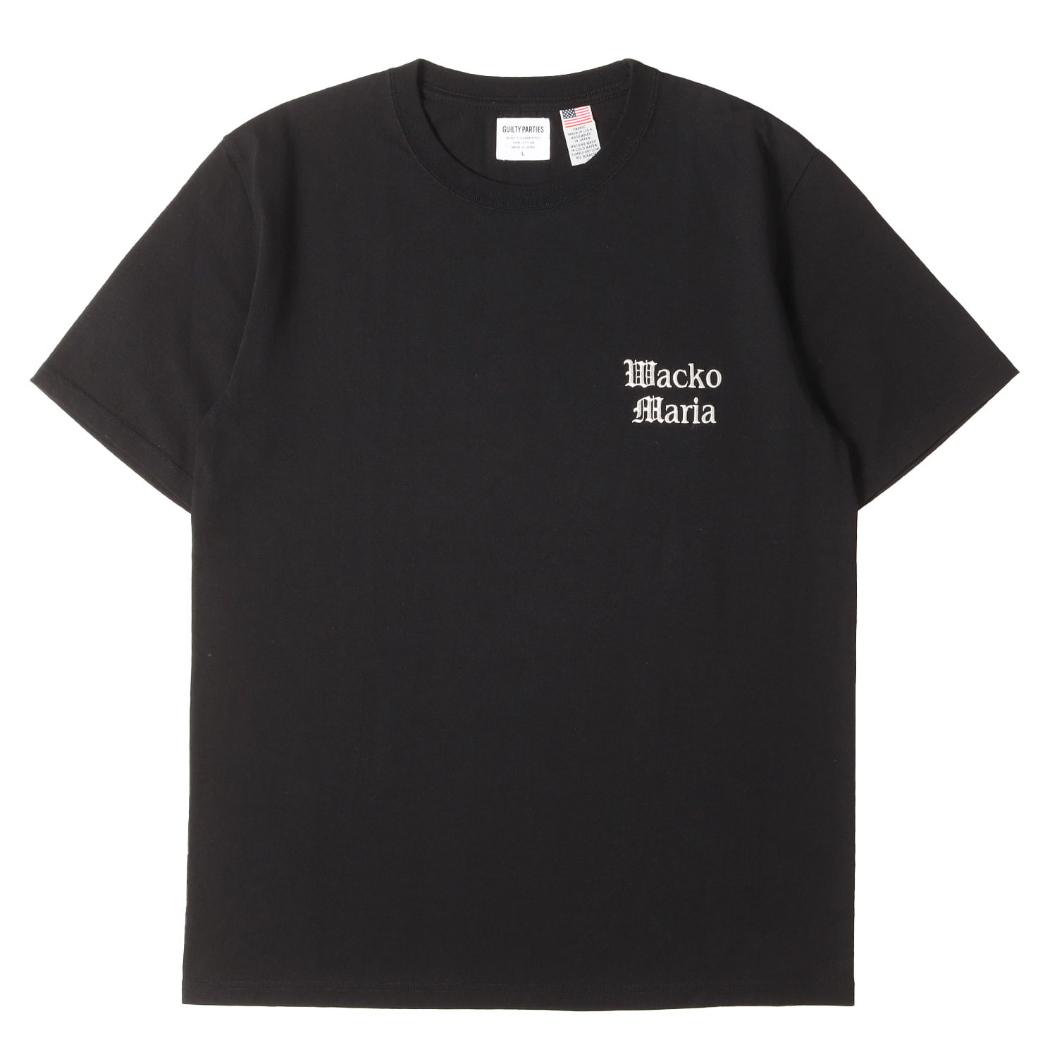 WACKOMARIA ワコマリア Tシャツ ロゴ 刺繍 WACKO MARIA（ワコマリア）Tシャツ 正規取扱店通販｜CRACKER'S BABIES