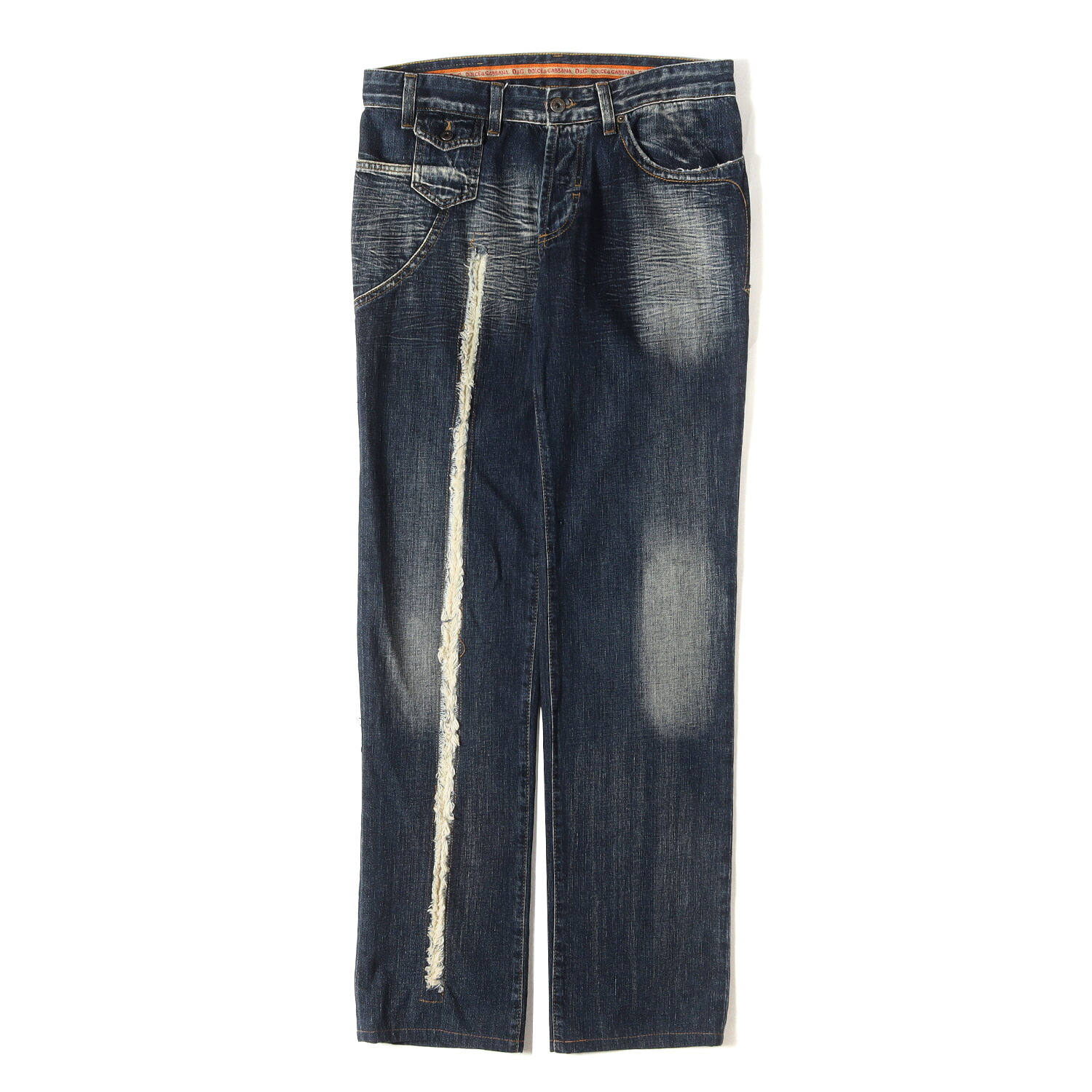 特別価格 販売 ディー＆ジー D&G SAILING ダメージ加工 デニム 