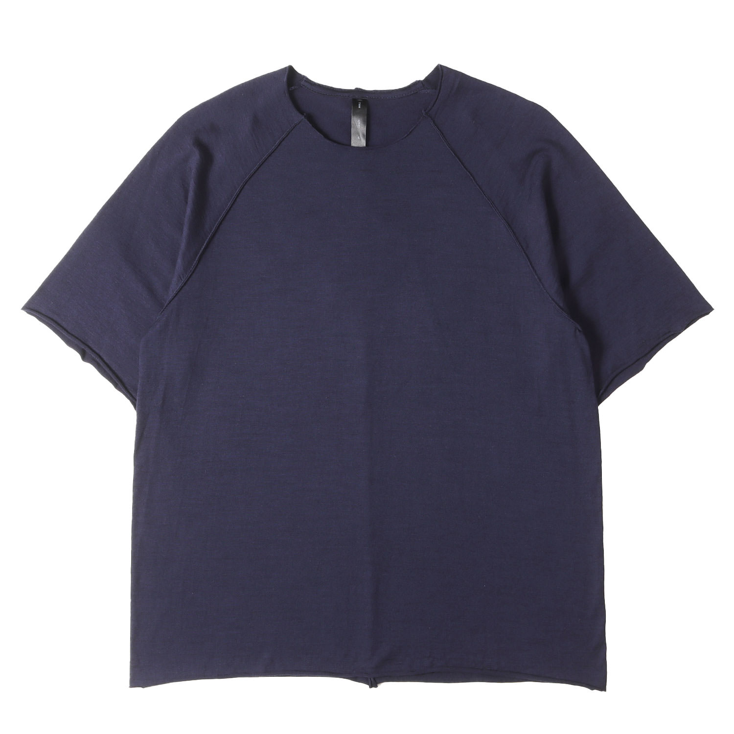 Rakuten - WJK ダブルジェイケイ Tシャツ ネイビー 紺 サイズ:M | 24SS サマーウールジャージー Tシャツ (summer wool jersey cut-off ss) | トップス カットソー 半袖【メンズ】【中古】【美品】【K4840】