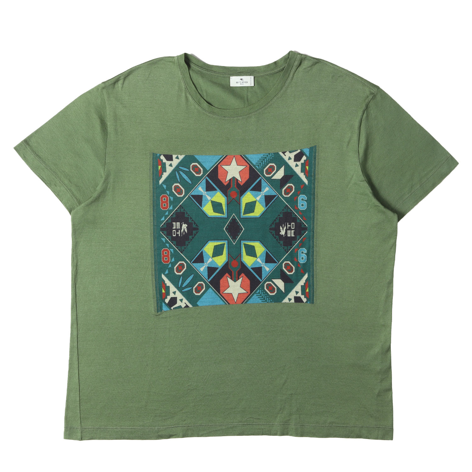 エトロ ETRO Tシャツ カットソー クルーネック 半袖 総柄 46 白 黄緑 楽天市場】エトロ（Tシャツ・カットソー｜トップス）：メンズ