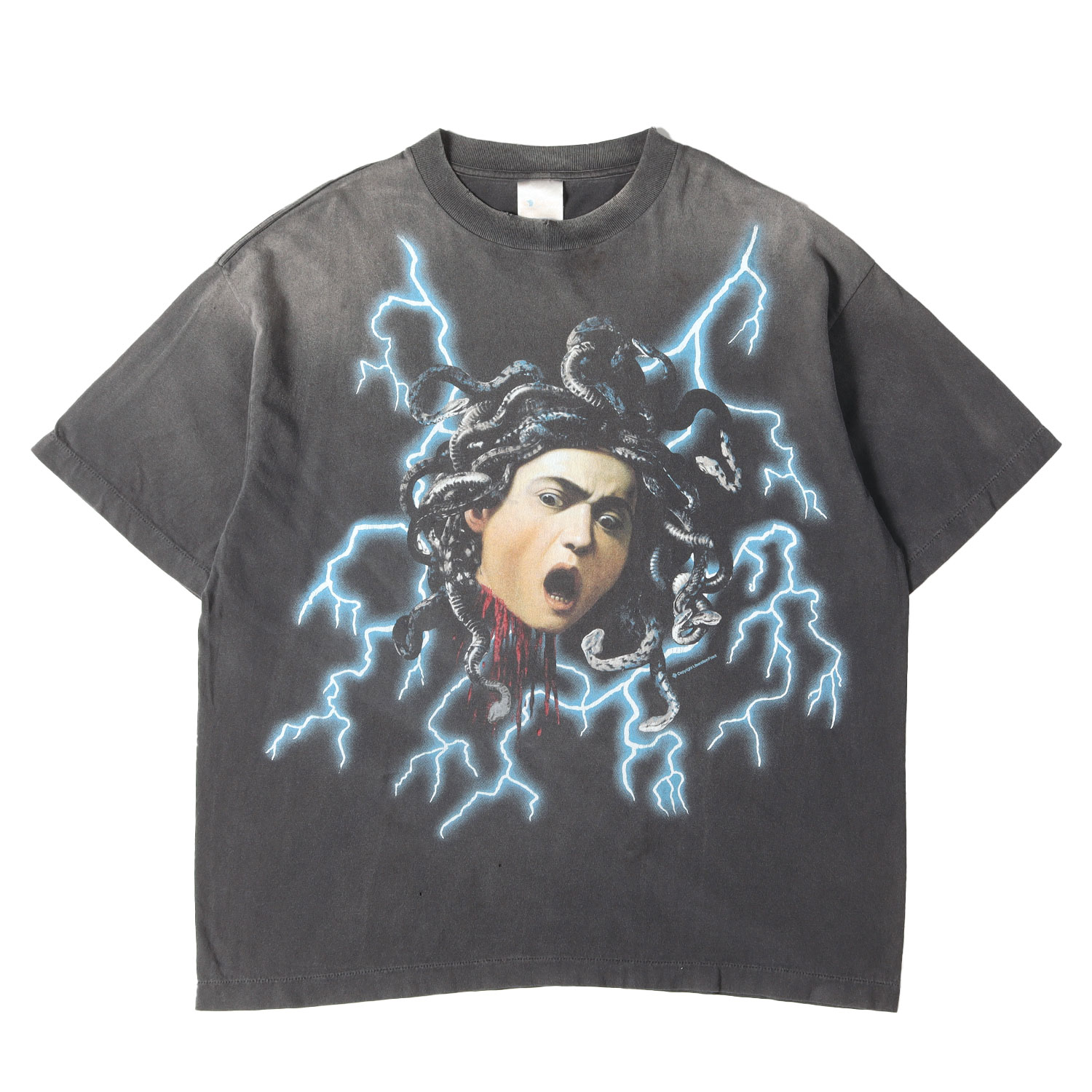 Rakuten - SAINT MICHAEL セントマイケル Tシャツ ブラック 黒 サイズ:XL | 24AW ヴィンテージ加工 メデューサ Tシャツ(SS TEE / MEDUSA) | トップス カットソー 半袖【メンズ】【中古】【美品】【K4852】