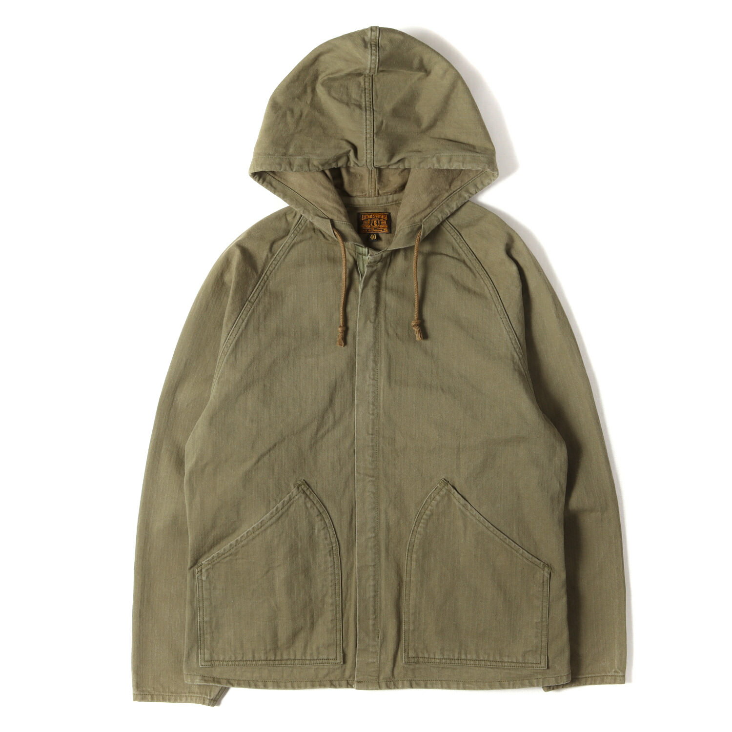 Rakuten - EASTMAN イーストマン ジャケット オリーブ サイズ:40(M) | HBT ヘリンボーン コンバットパーカー ジャケット COMBAT PARKA SPECIAL FORCES | ミリタリー ヴィンテージ ビンテージ 上着 アウター ブルゾン【メンズ】【中古】【K4840】