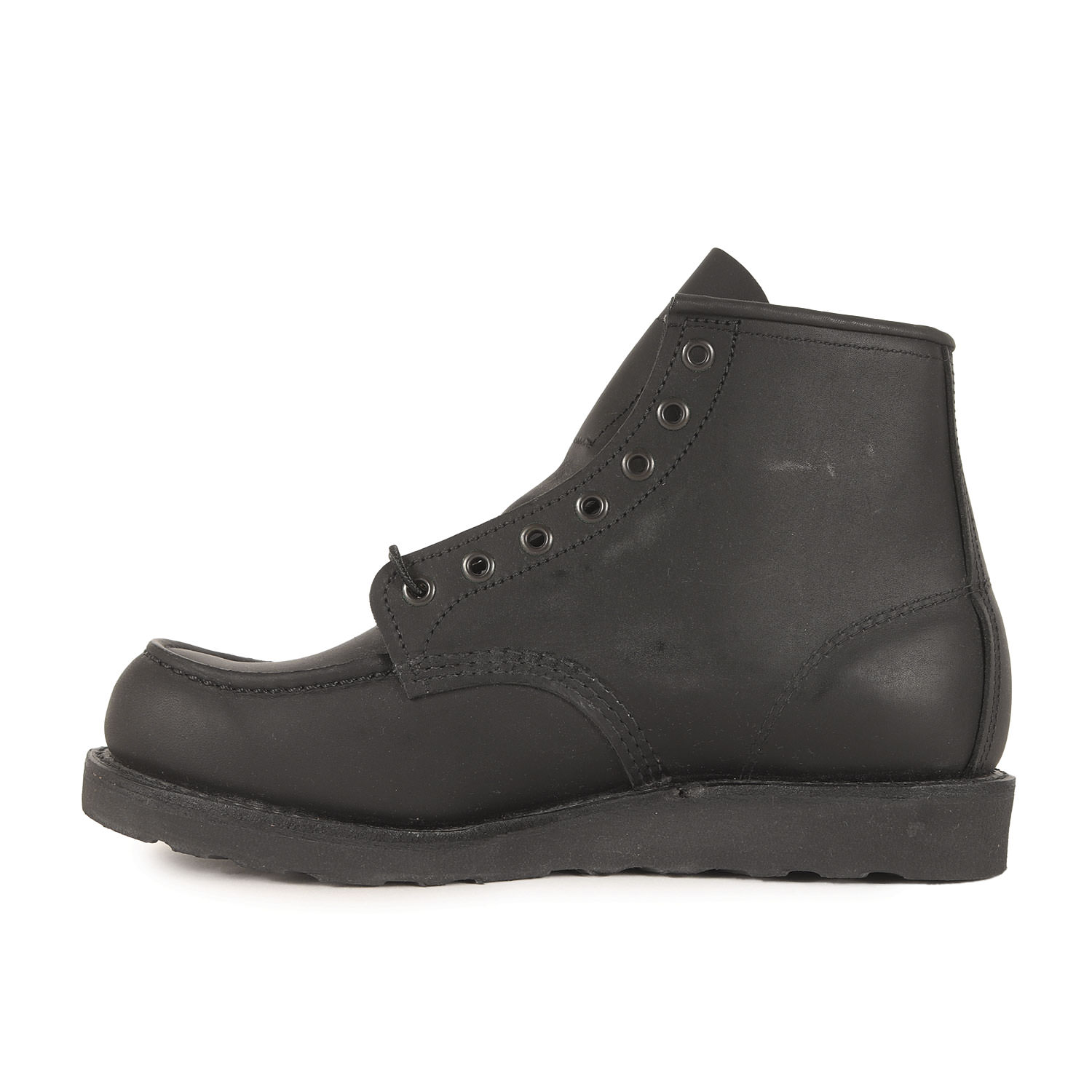 乐天商城 - Red Wing レッド ウィング サイズ:US8.5D(26.5cm) | 人気品番 8074 | レザー アイリッシュセッター モックトゥ ブーツ | 2024年製 | 6-inch Classic Moc | ブラック 黒 | ブランド シューズ 靴【メンズ】【K4852】