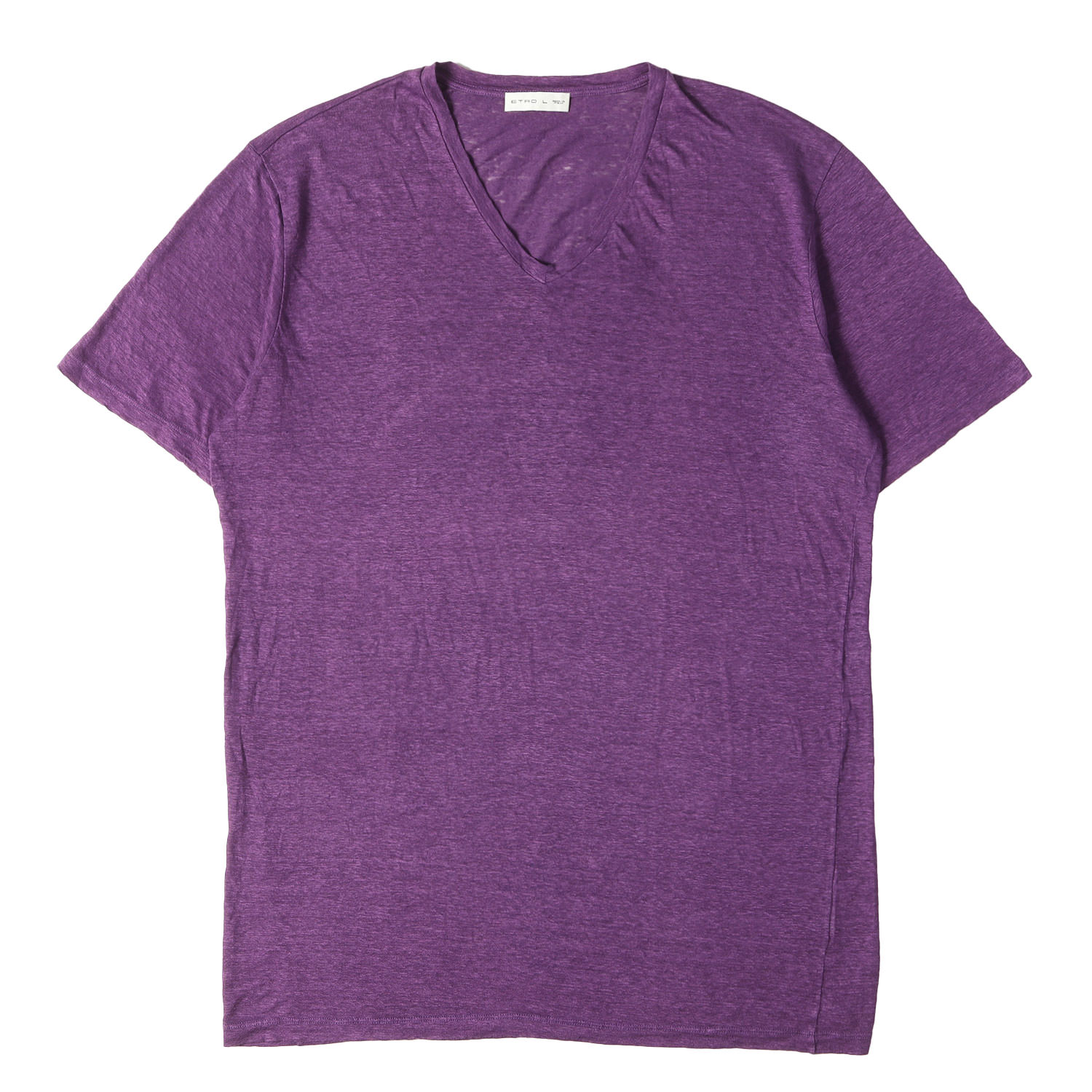 ETRO エトロ スパンコール Vネック レーヨン 長袖 Tシャツ ストレッチ カットソー サイズ 44 /ブラック/エトロファーイースト 楽天市場】エトロ（ネックラインVネック）（Tシャツ・カットソー