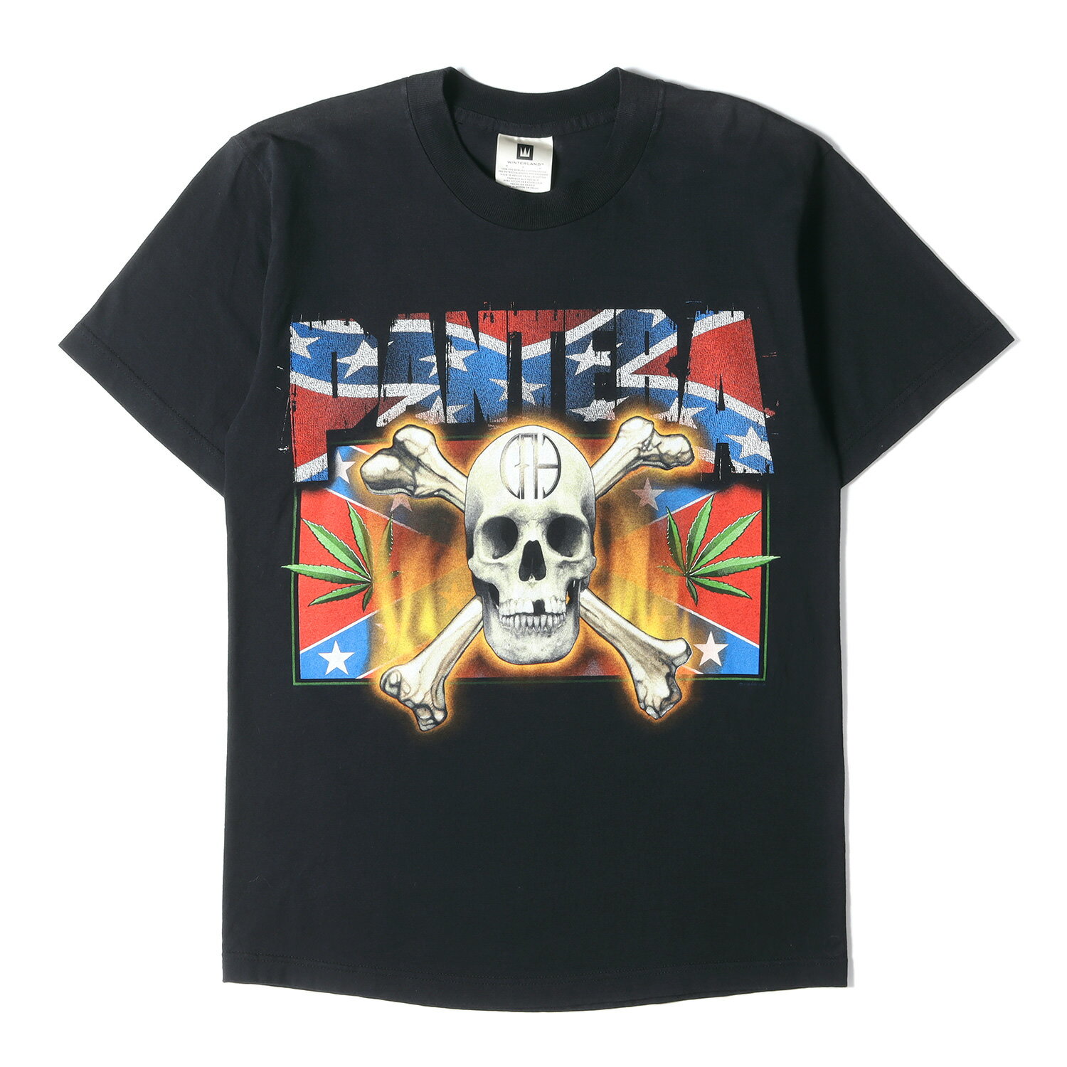 Rakuten - Vintage Music Item ヴィンテージミュージックアイテム Tシャツ ブラック 黒 サイズ:M | 00s PANTERA ツアー Tシャツ メキシコ製 WINTERLAND | 半袖 ショート ハーフ スリーブ カットソー【メンズ】【中古】【K4840】