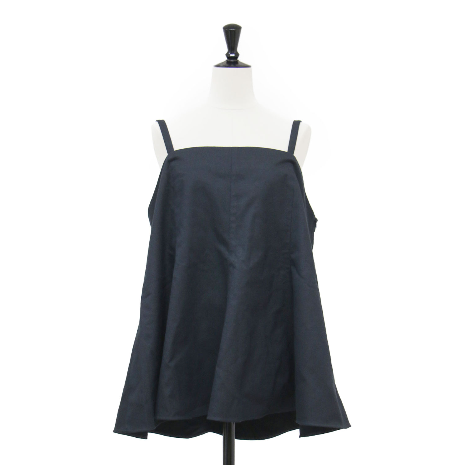 23区 ニジュウサンク ブラウス ブラック 黒 サイズ:44(XL) | スラブツイードストレッチ キャミソール ブラウス / ビスチェ 2WAY ペプラムライン Aライン フレア | トップス キャミソール【レディース】【中古】【K4806】 beegle-10294995 ブランド古着のBEEGLE by Boo-Bee パッケージ画像