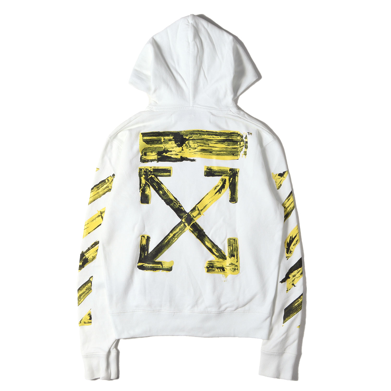 Off-White パーカー ホワイト 33 M Off-White(オフホワイト) パーカー・フーディ(メンズ) - ブランド