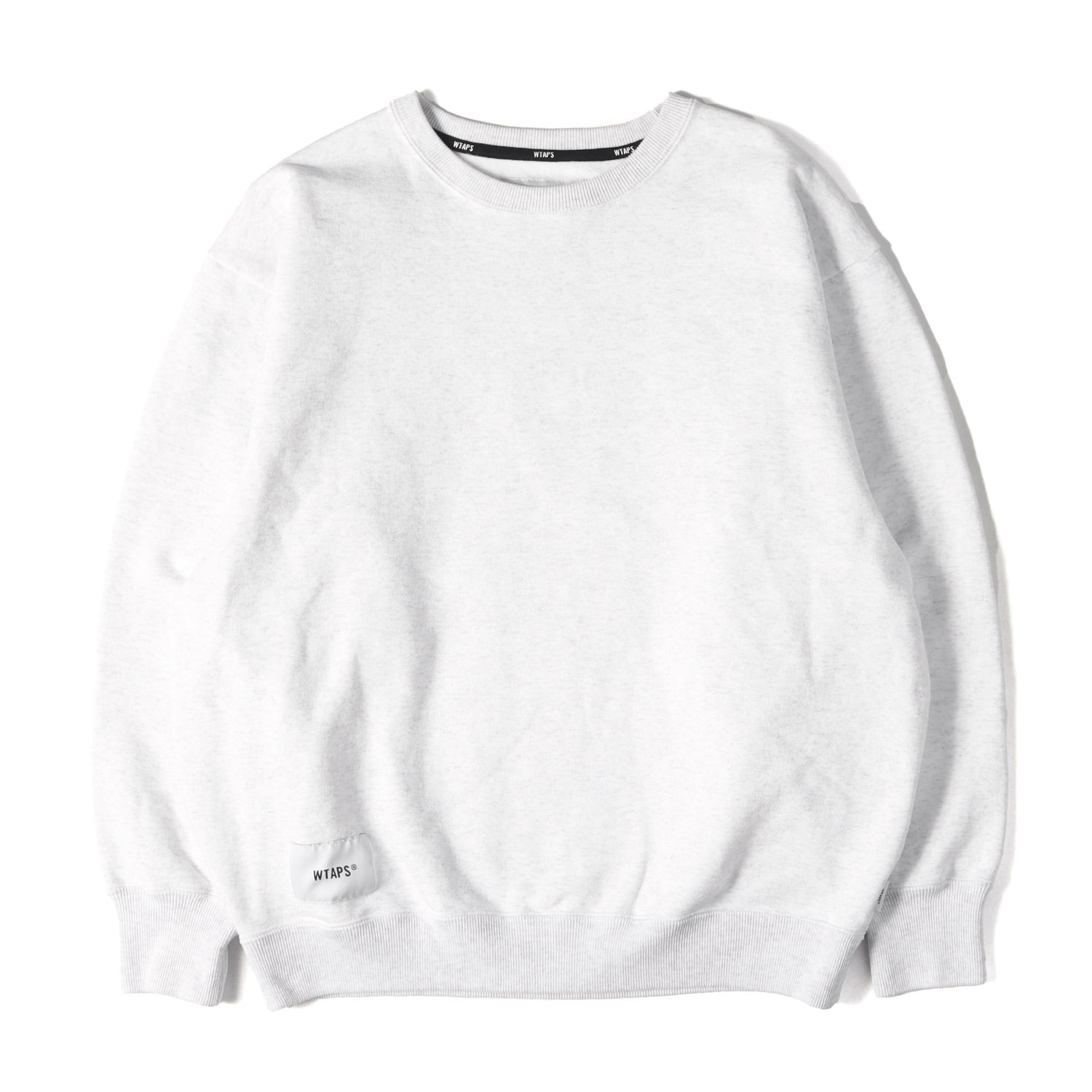 Military - WTAPS ダブルタップス スウェット ライトグレー サイズ:S | 25AW スモールロゴ クルーネック スウェットシャツ (SIGN-YD / SWEATER / COTTON) | トップス トレーナー プルオーバー【メンズ】【中古】【美品】【K4811】
