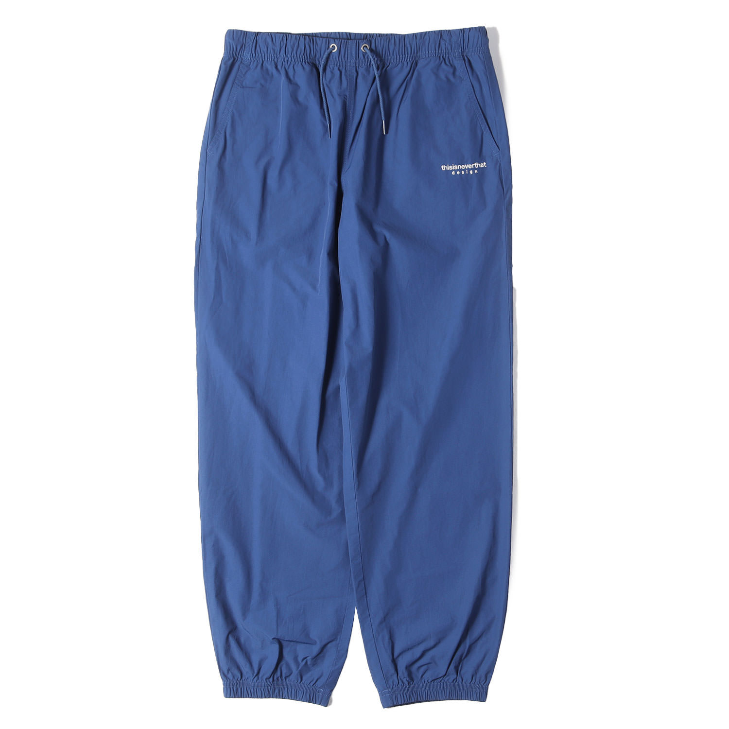 thisisneverthat ディスイズネバーザット パンツ ブルー サイズ:S | コットン/ナイロン ウォームアップ ジムパンツ(Gym Pant) | ボトムス ズボン【メンズ】【K4815】