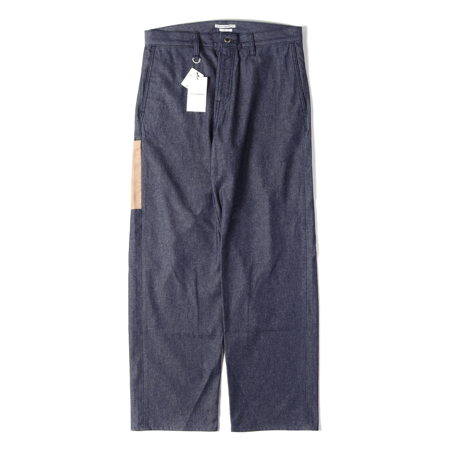 Rakuten - UNIFORM EXPERIMENT ユニフォームエクスペリメント パンツ インディゴ サイズ:2 | 26SS コーデュロイポケット デニム ペインターパンツ(DENIM PAINTER PANTS) | ボトムス ジーンズ ジーパン 【メンズ】【K4840】