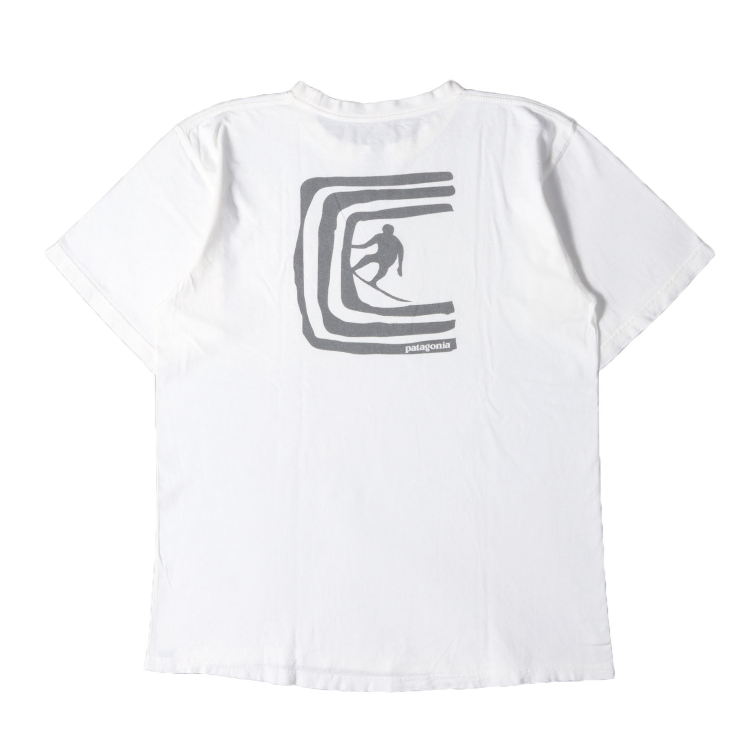 Rakuten - Patagonia パタゴニア Tシャツ ホワイト 白 サイズ:M | 90s Beneficial Ts グラフィックプリント Tシャツ | 90年代 古着 ヴィンテージ | トップス カットソー 半袖【メンズ】【中古】【K4836】