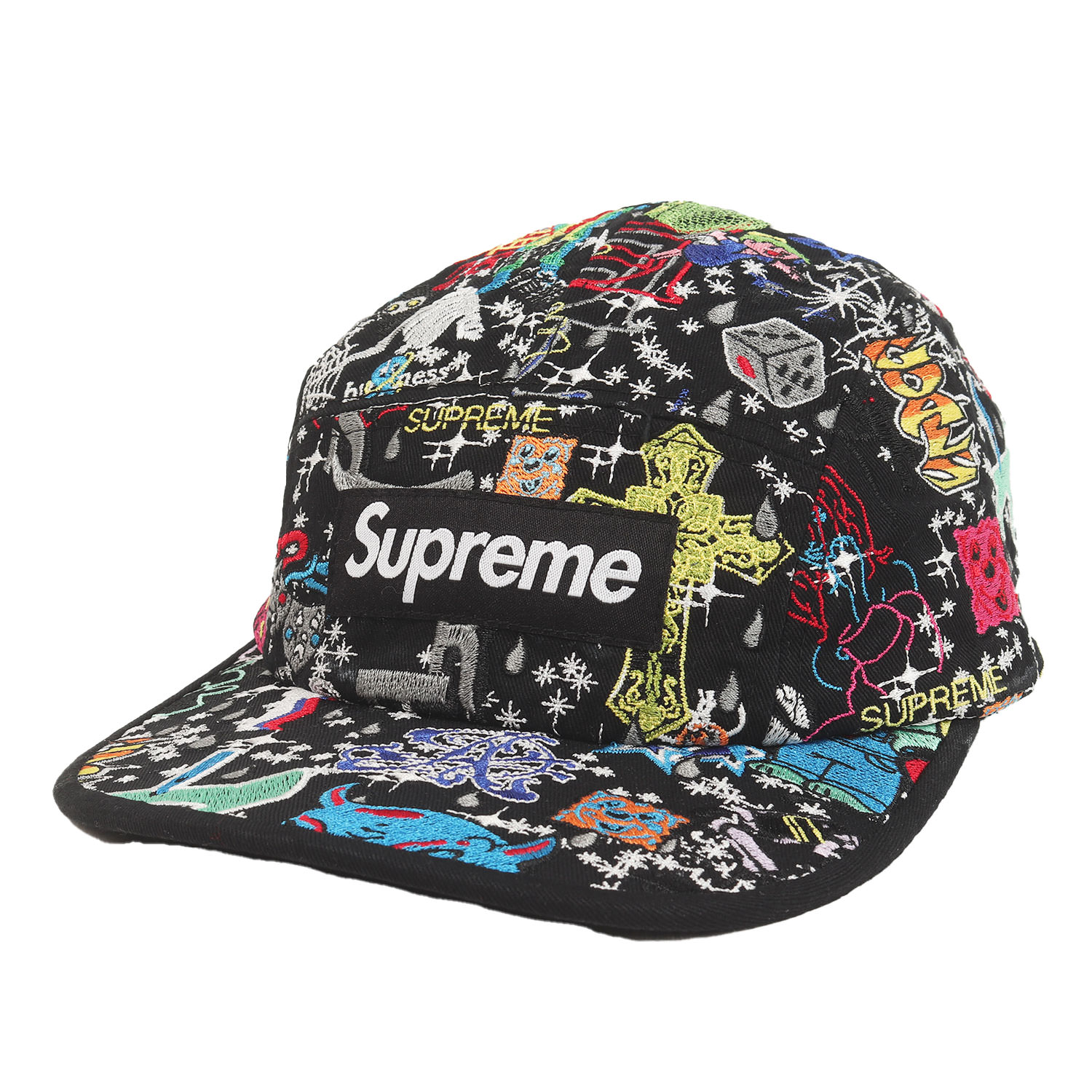 新品未使用タグ付きSupreme トラ柄 キャップ 楽天市場】supreme キャップ 総柄の通販
