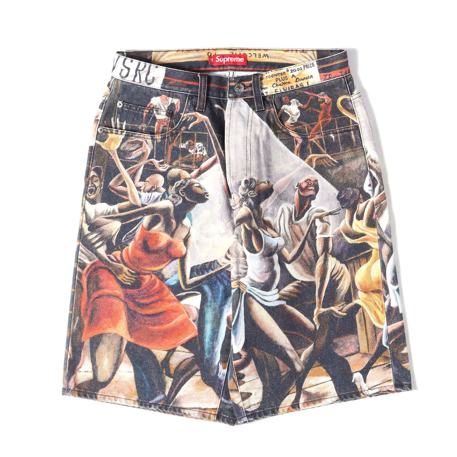 楽天市場】supreme デニム ショートパンツの通販