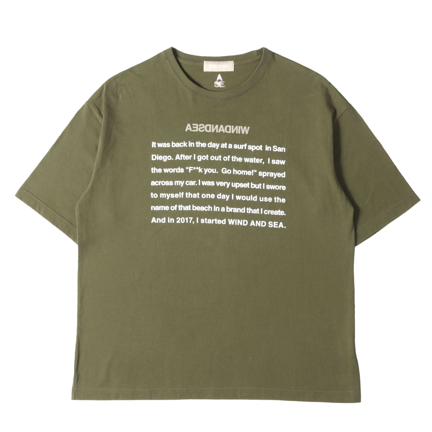 楽天市場】wind and sea tシャツ（袖の長さ半袖）（Tシャツ