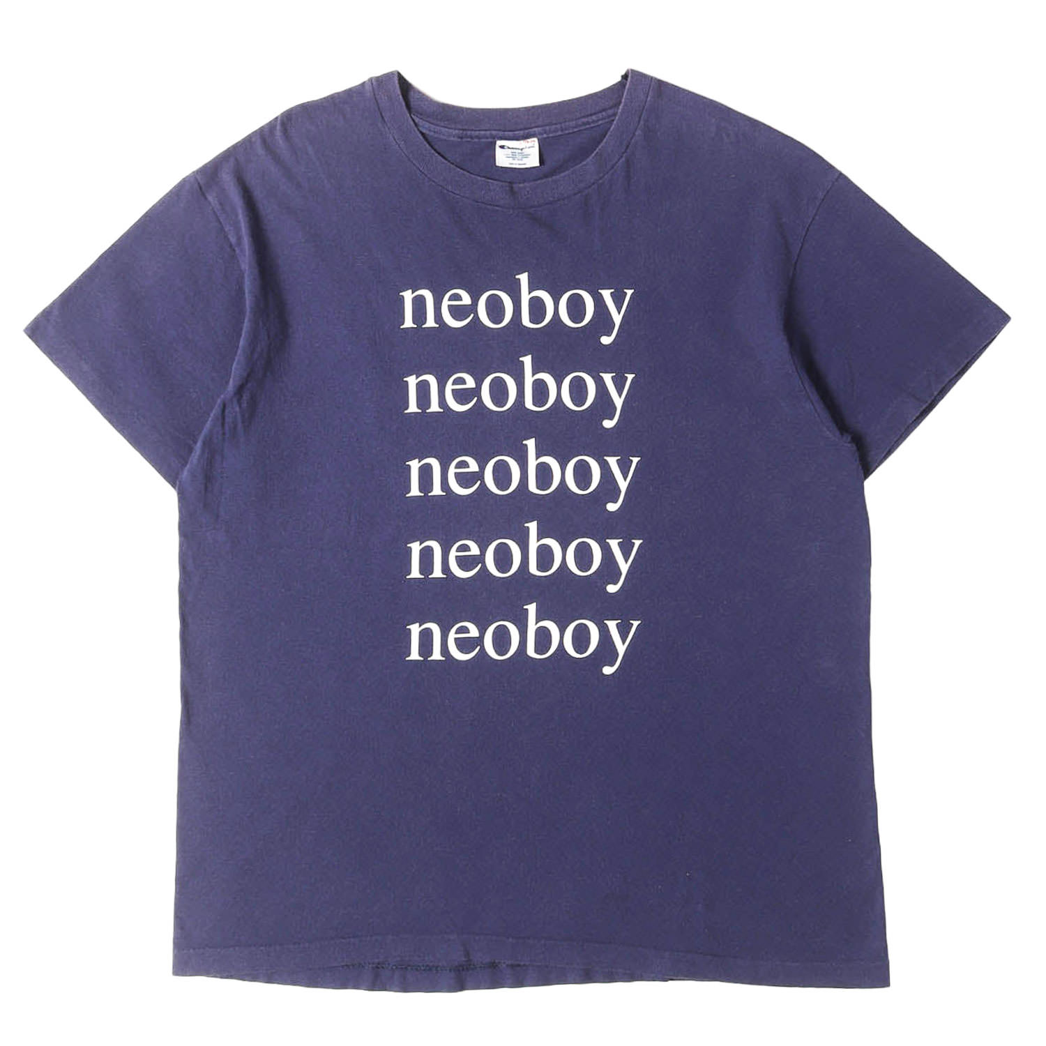 UNDERCOVER アンダーカバー Tシャツ ネイビー 紺 サイズ:BOYS XL(メンズS位) 00SS NEO BOY期 one off 古着リメイク Tシャツ トップス カットソー 半袖【メンズ】【中古】【K4842】