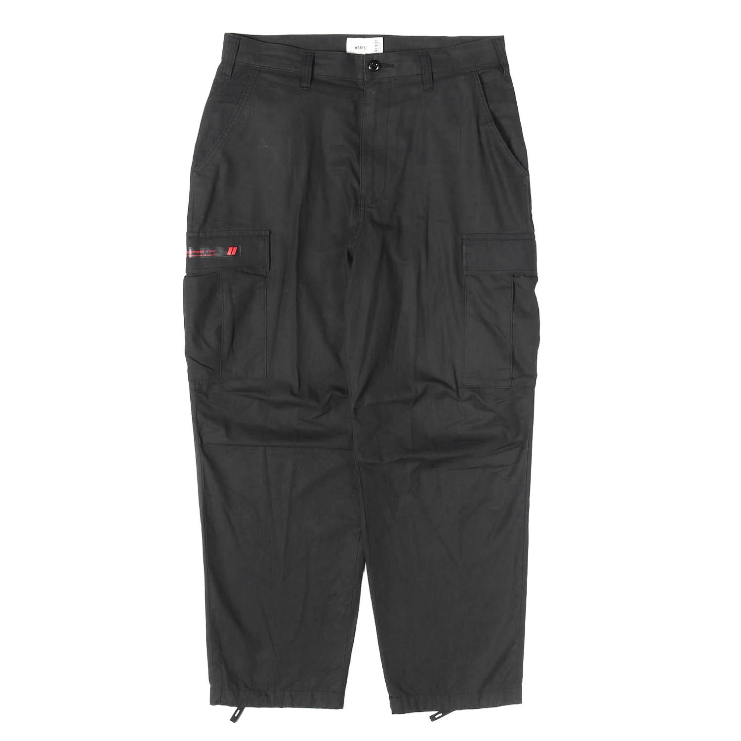 Rakuten - WTAPS ダブルタップス パンツ ブラック 黒 サイズ:M | 24AW リップストップ ミリタリー カーゴパンツ (MILT9601 / TROUSERS / COTTON. RIPSTOP) | ボトムス ズボン【メンズ】【中古】【K4842】