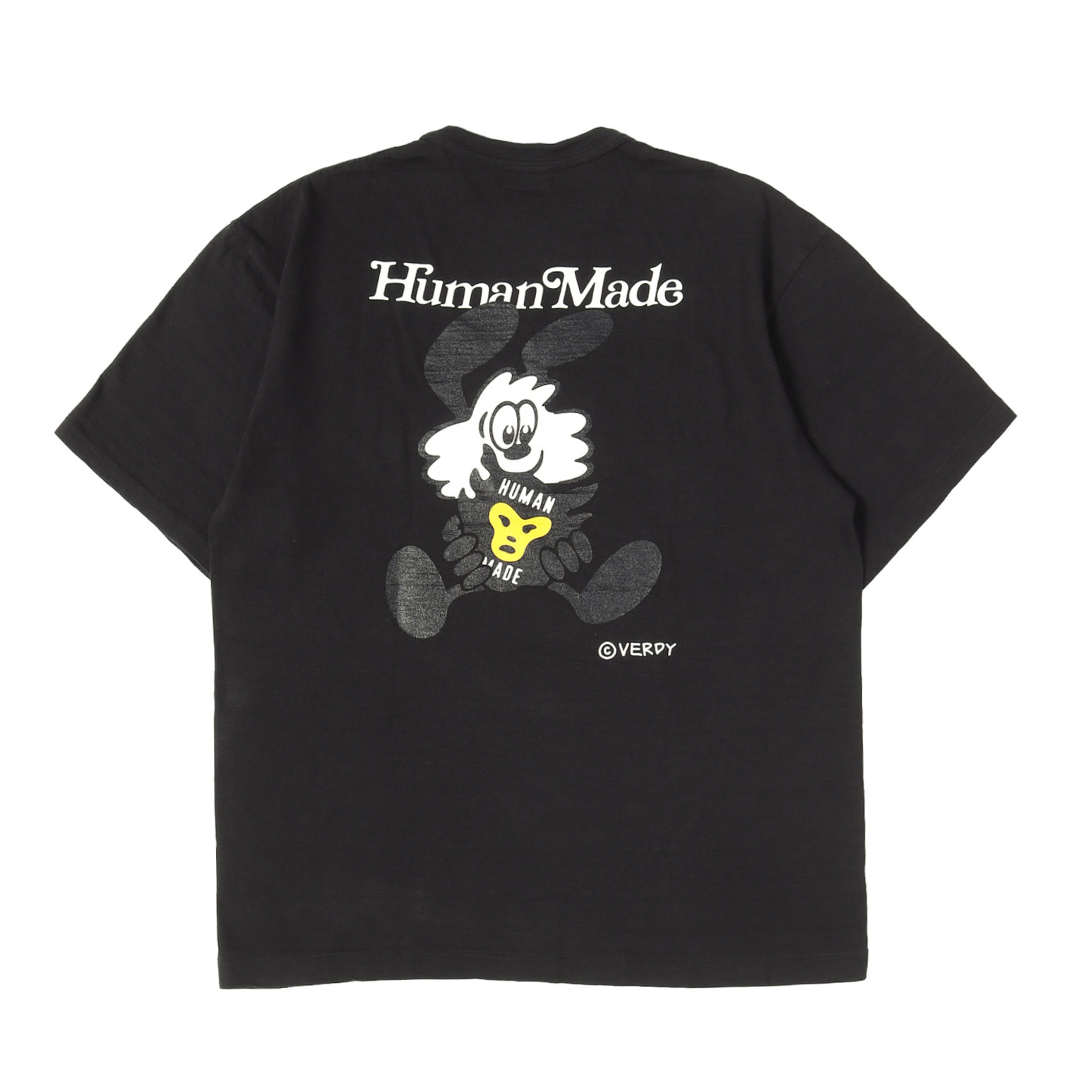 Rakuten - HUMAN MADE ヒューマンメイド Tシャツ ブラック 黒 サイズ:XL | 25SS VERDY VICK プリント クルーネック Tシャツ | トップス カットソー 半袖【メンズ】【中古】【新品同様】【K4846】