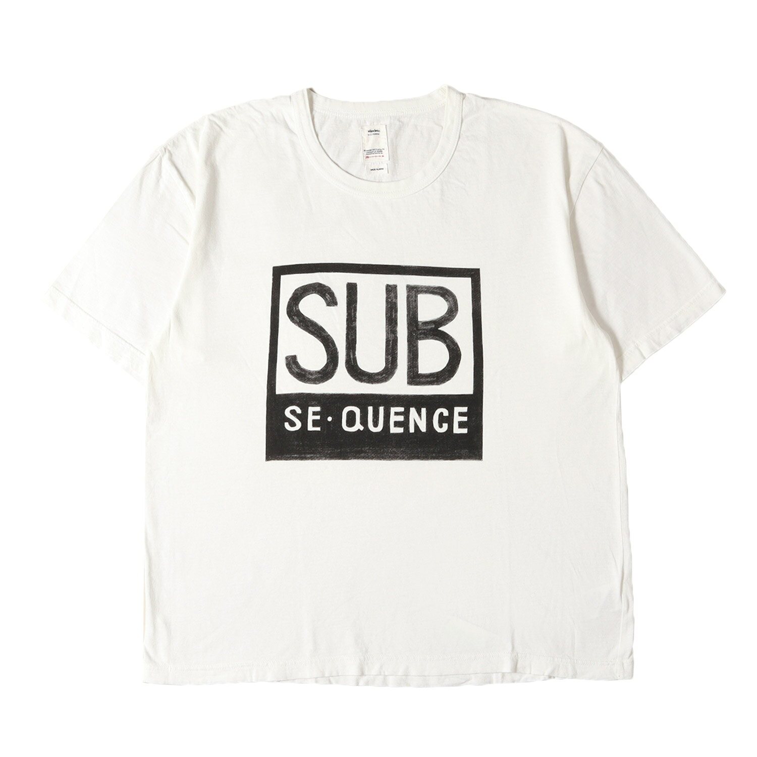乐天商城 - visvim ビズビム Tシャツ ホワイト 白 サイズ:3 グラフィックプリント ジャンボ Tシャツ (JUMBO TEE S/S) トップス カットソー 半袖【メンズ】【中古】【K4851】