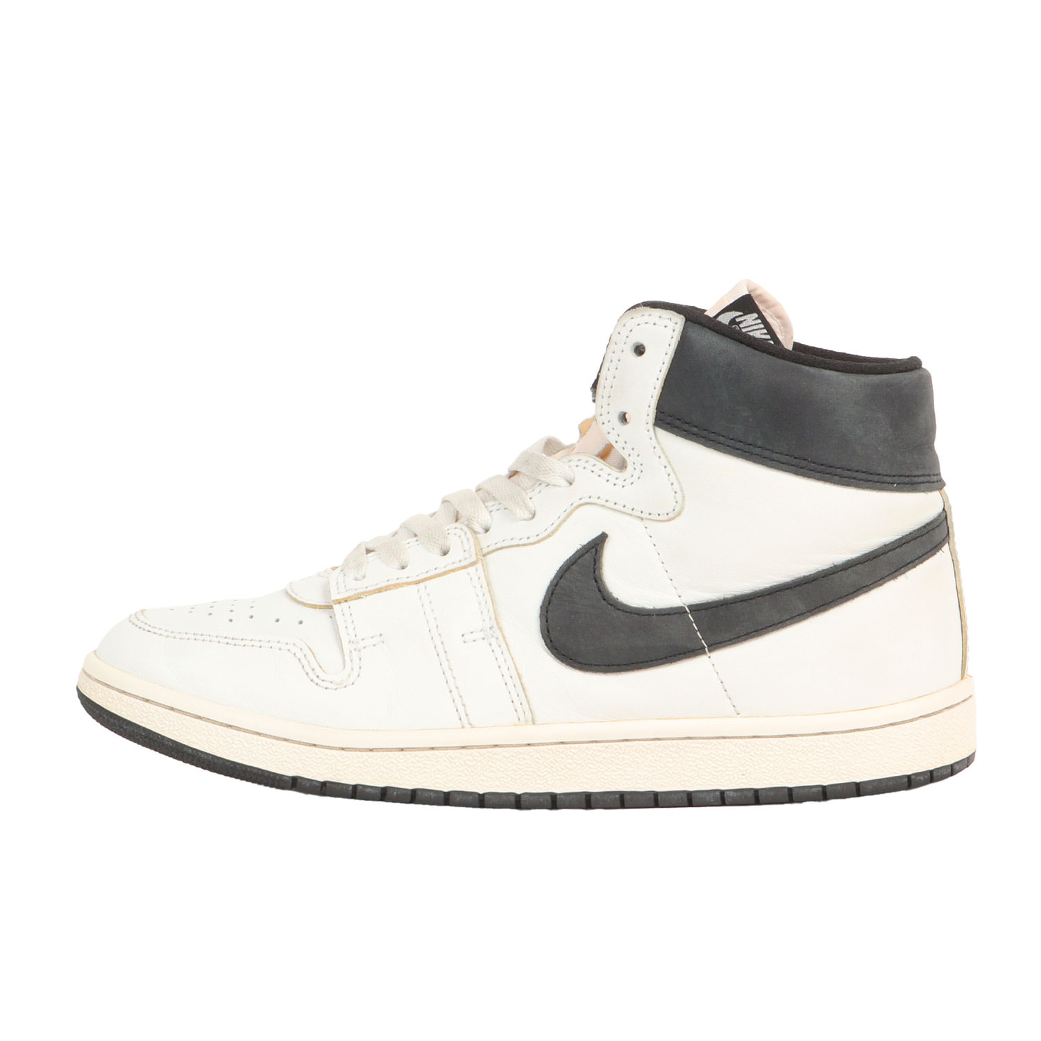 NIKE ナイキ サイズ:US9.5(27.5cm) A MA MANIERE AIR SHIP PE SP (DX4976-100) ア マ マニエール エアシップ ホワイト ブラック 白黒 ハイカット スニーカー シューズ 靴 コラボ 別注