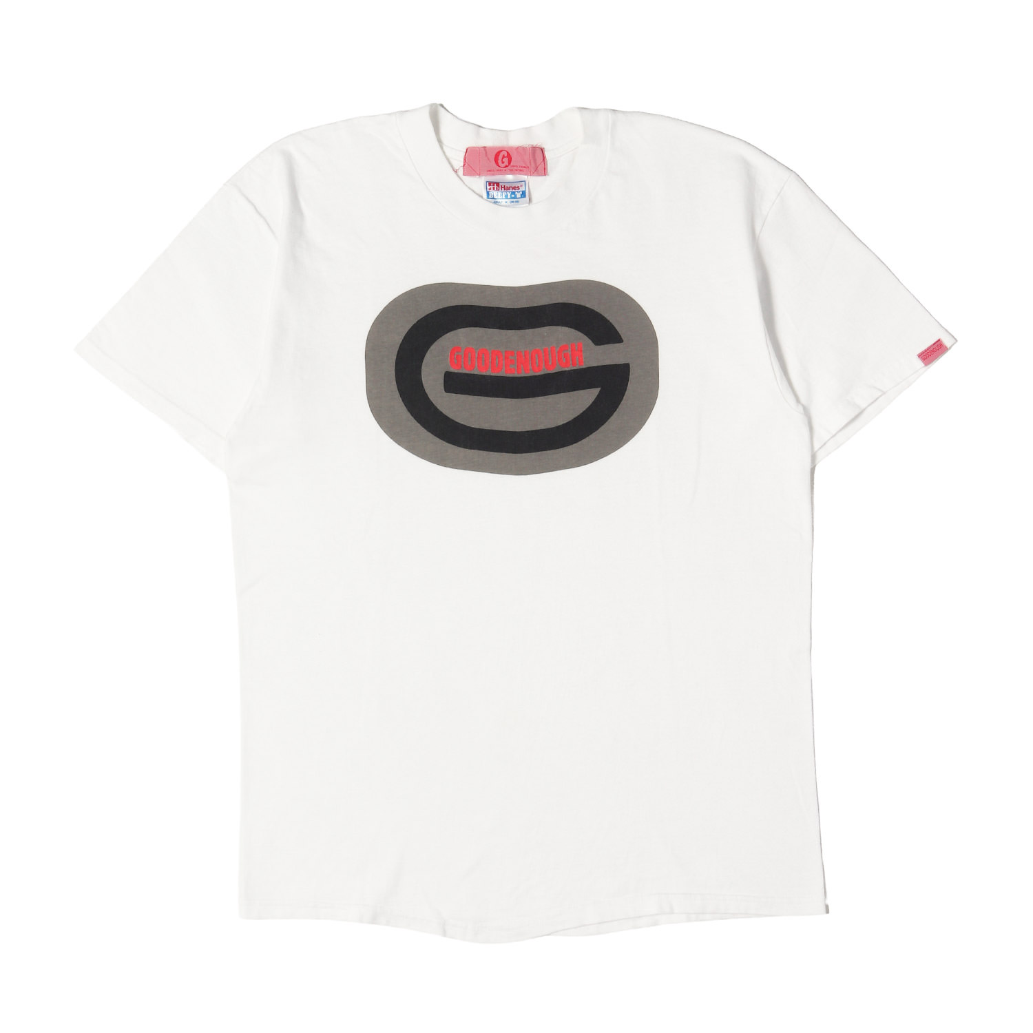 極美品 グッドイナフ 名作 パッチワーク Tシャツ gロゴ 初期