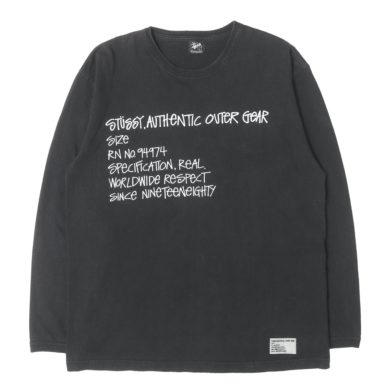 楽天市場】ステューシー 長袖（Tシャツ・カットソー｜トップス
