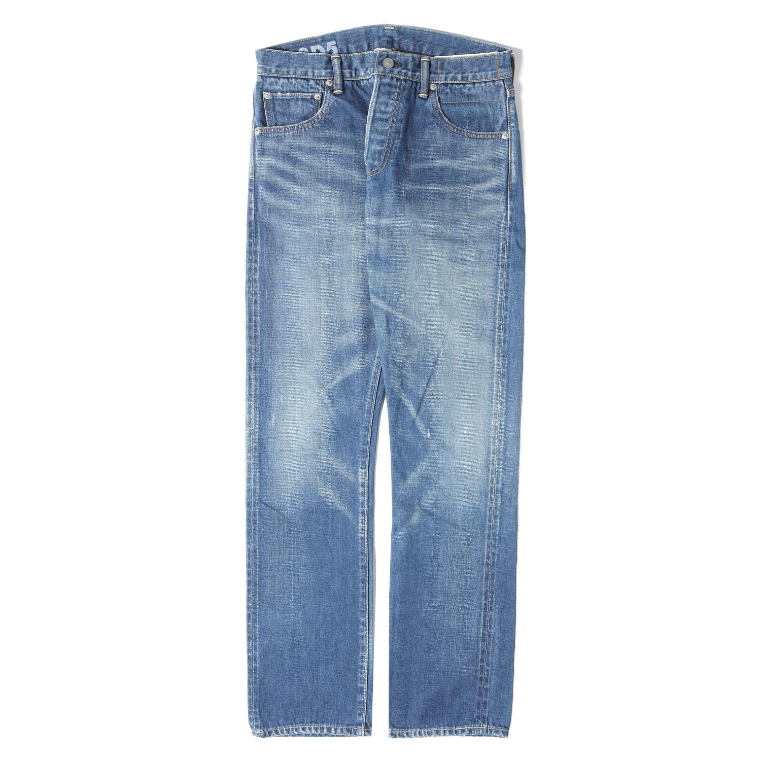 visvim ビズビム パンツ インディゴ サイズ:30×30 ヴィンテージ加工 スリム デニムパンツ SOCIAL SCULPTURE 01 SLIM DMGD-5 ボトムス ジーンズ ジーパン