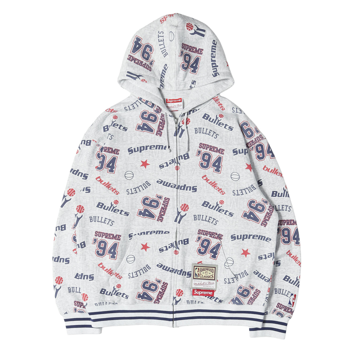 楽天市場】supreme zip グレーの通販