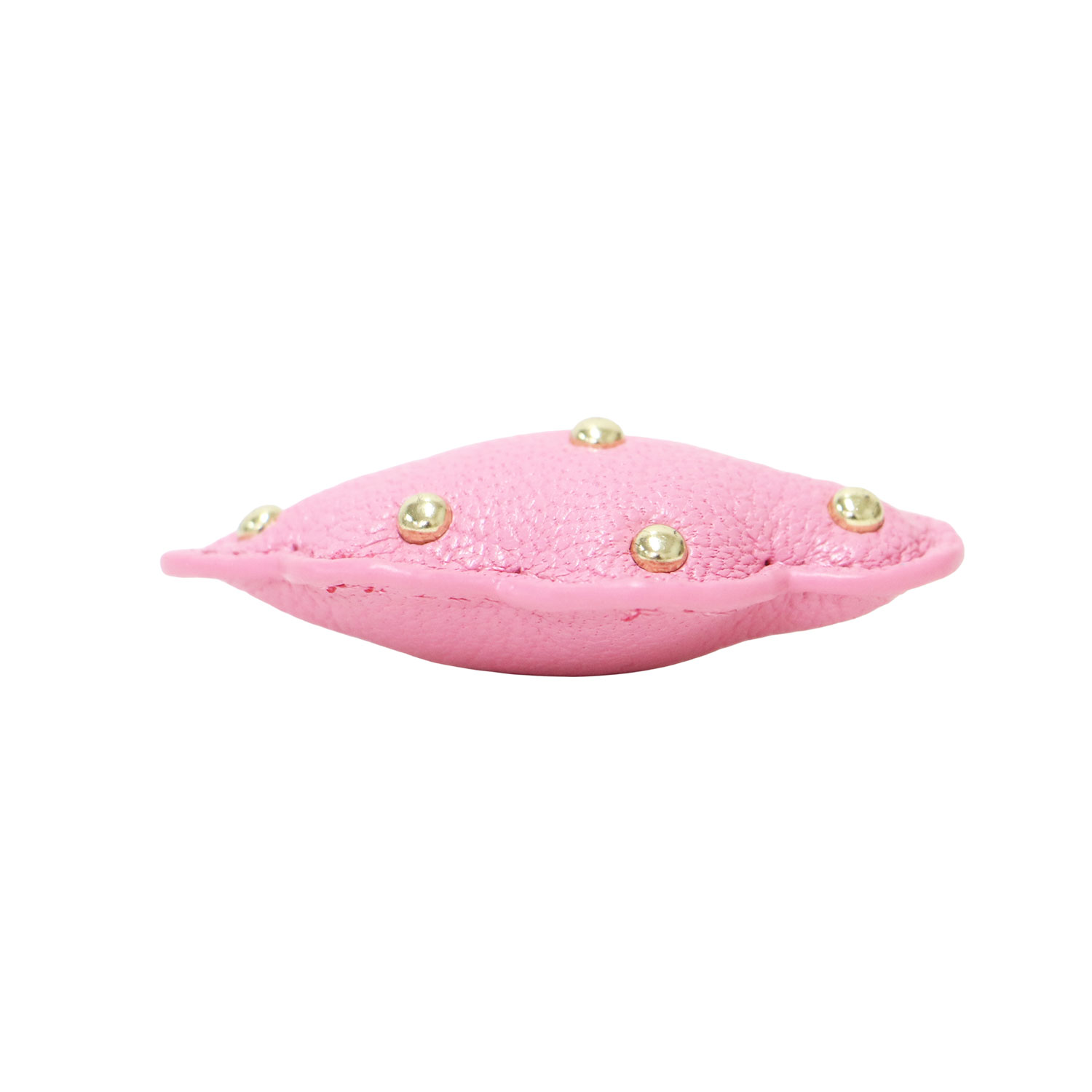 ブランド古着のBEEGLE by Boo-Beeの【美品】Marie-Helene de Taillac マリーエレーヌ ドゥ タイヤック スタッズ クラウド キーチャーム ストラップ ロゴ レザー ピンク ブランド ファッション アイテム 小物 雑貨【レディース】【中古】【K4899】｜アングル3