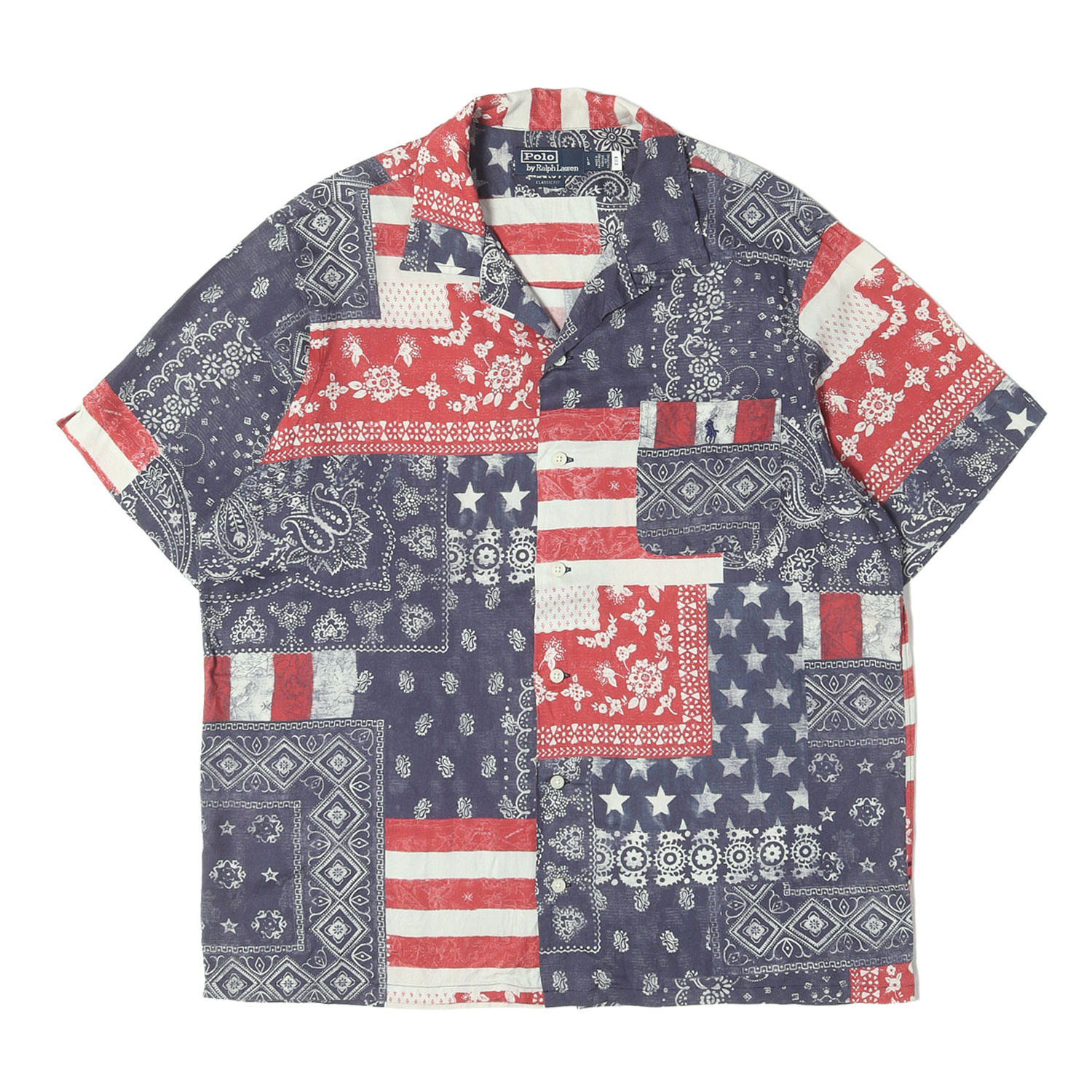 【神サイズ】90's POLO RALPH LAUREN バンダナシャツ XXL 楽天市場】ラルフローレン バンダナ（カジュアルシャツ｜トップス