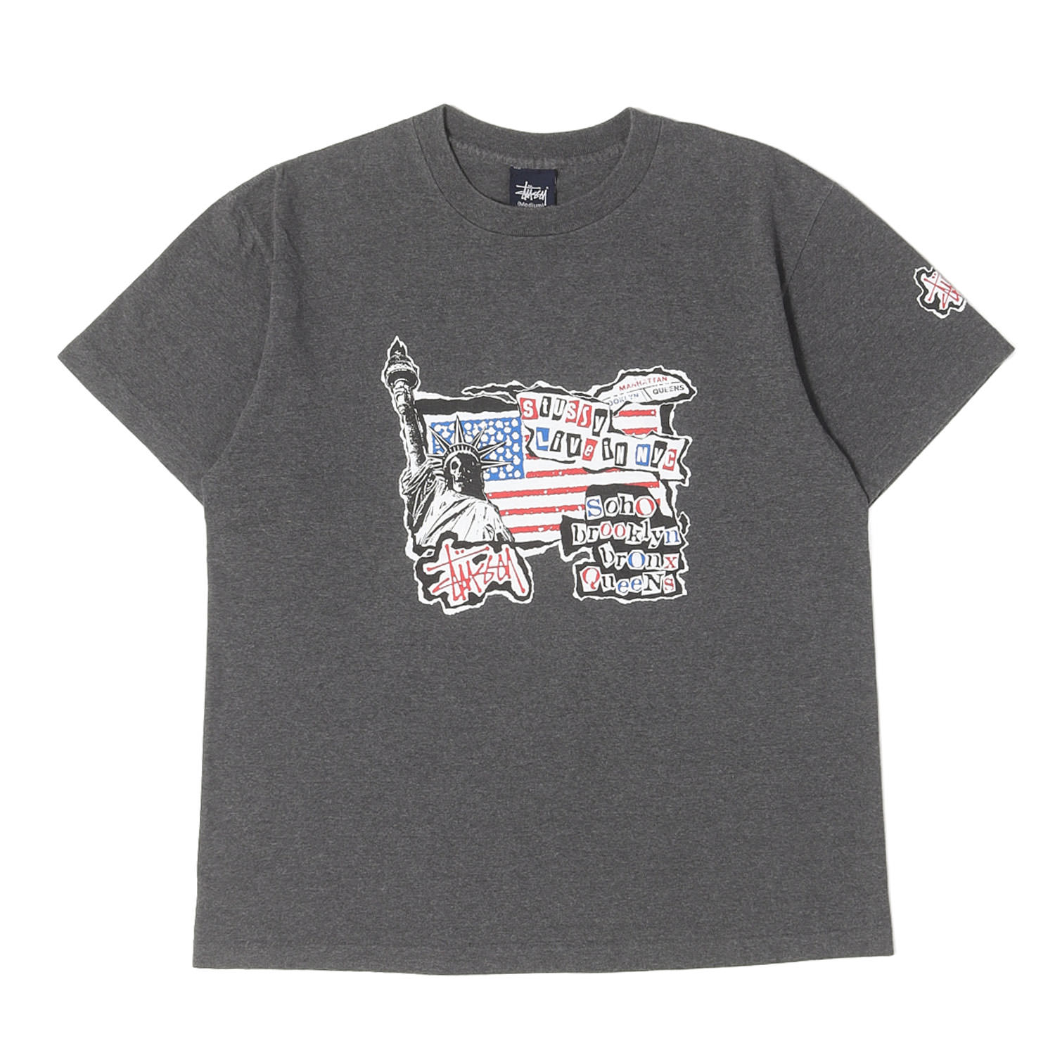 【USA製!!】ステューシー ✈︎旧タグ 刺繍ロゴ ゆるだぼ 半袖シャツ 楽天市場】ステューシー（原産国/製造国アメリカ）の通販