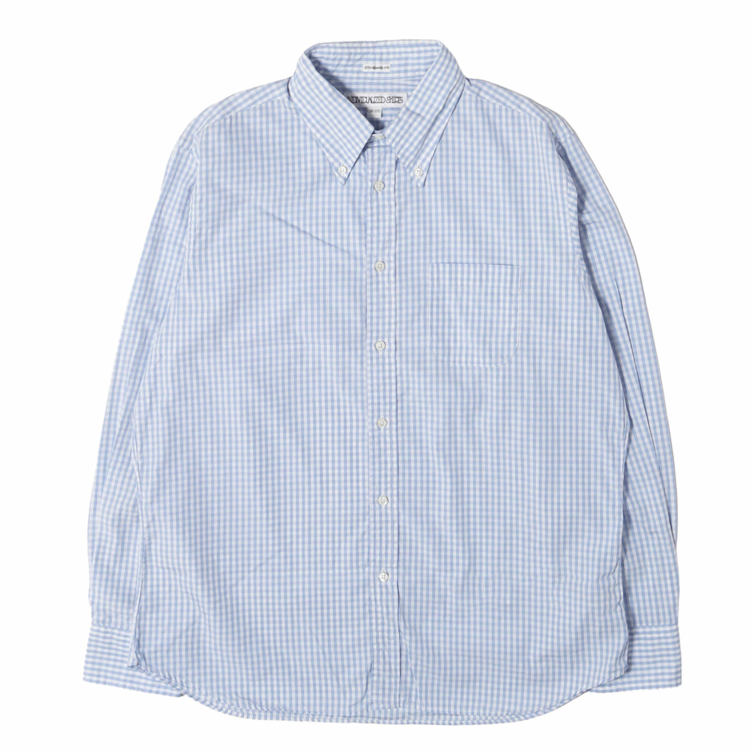 INDIVIDUALIZED SHIRTS サックスブルー INDIVIDUALIZED SHIRTS