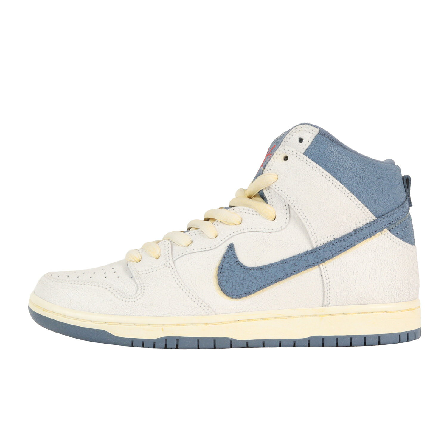 NIKE ナイキ US8.5(26.5cm) ATLAS SB DUNK HIGH PRO QS CZ3334-100 アトラス ダンク ハイ プロ セイル トラックレッド ハイカット スニーカー シューズ 靴 コラボ【メンズ】【K4938】