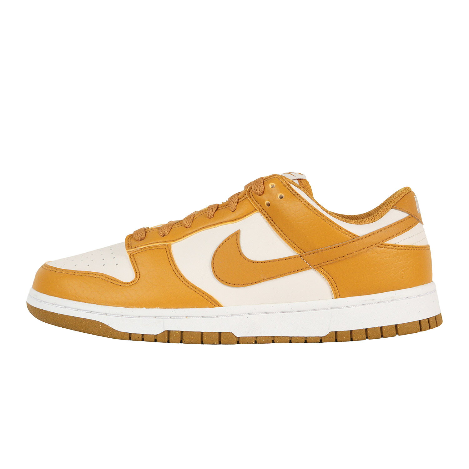 NIKE ナイキ WMNS US10.5(27.5cm) WMNS DUNK LOW NEXT NATURE CURRY BROWN DN1431-001 ダンク ロー ファントム ゴールドスウェード ホワイト ローカット スニーカー シューズ 靴