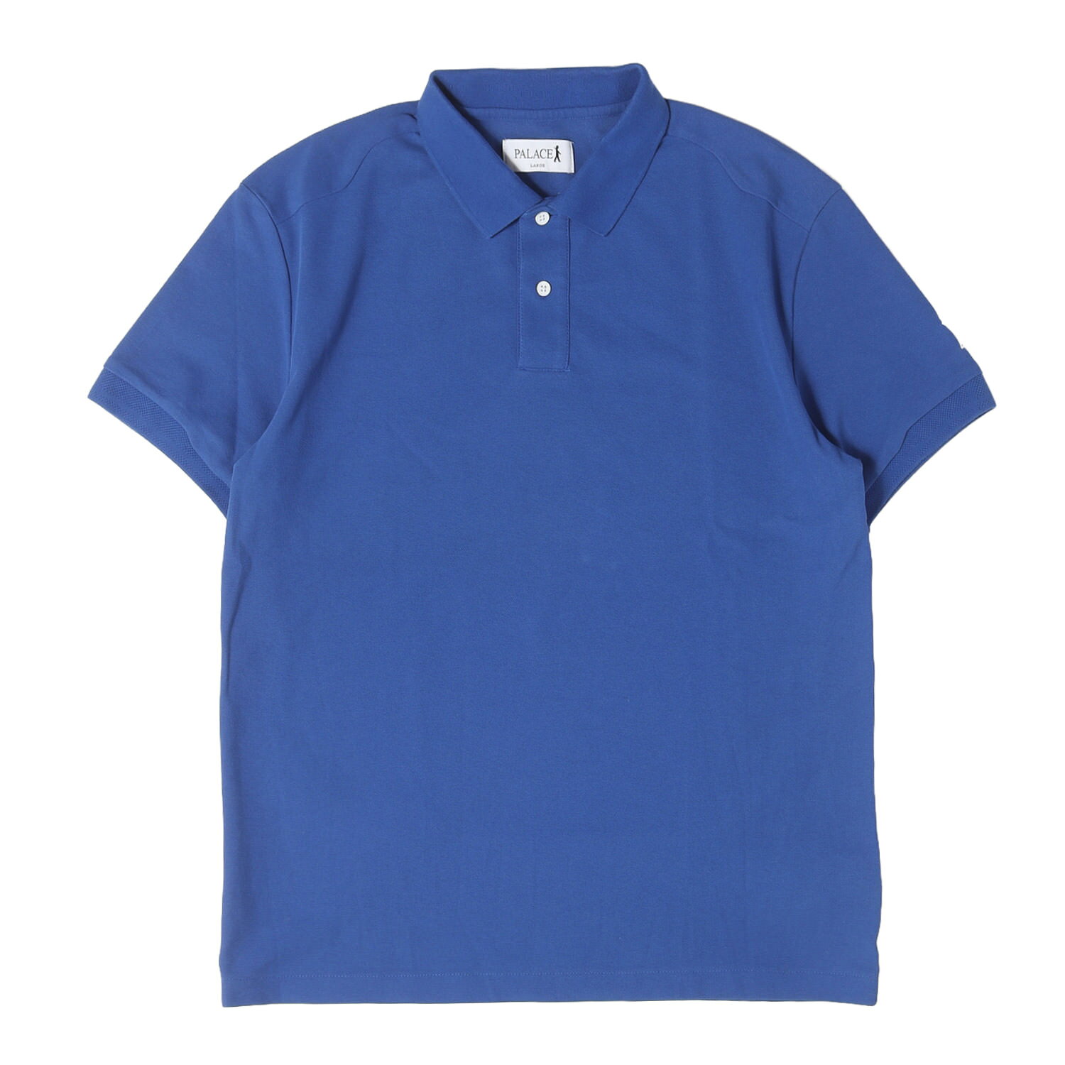 PALACE パレス ポロシャツ ロイヤルブルー L 24SS サイドテープ 鹿の子ポロシャツ Guard Polo トップス 半袖【メンズ】【中古】【K4930】