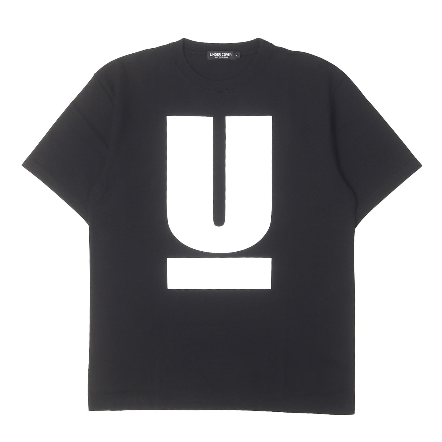 UNDERCOVER アンダーカバー Tシャツ ブラック 黒 1 Uロゴ クルーネックTシャツ UB0D3801 トップス カットソー 半袖【メンズ】【中古】【新品同様】【K4933】