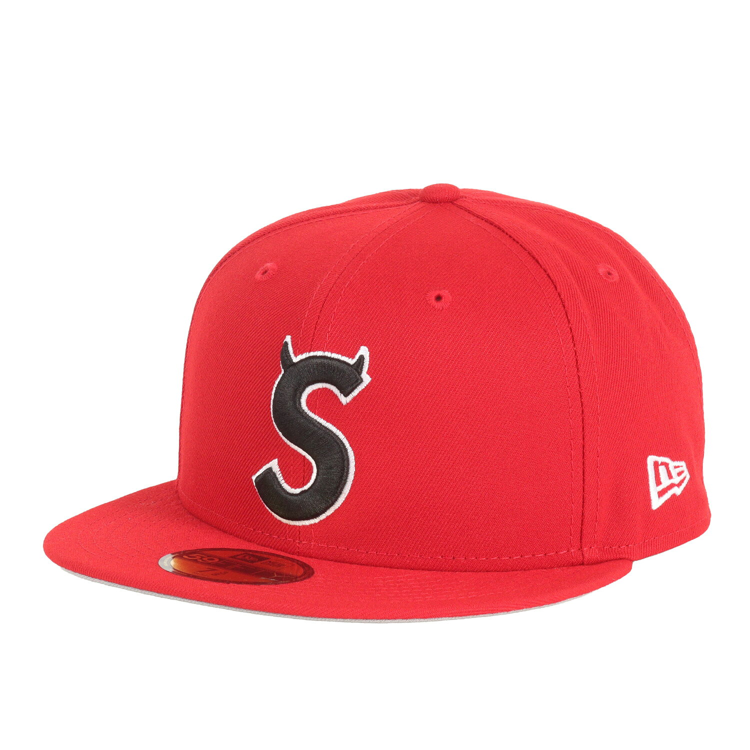 楽天市場】supreme sロゴ キャップ（カラーレッド）の通販