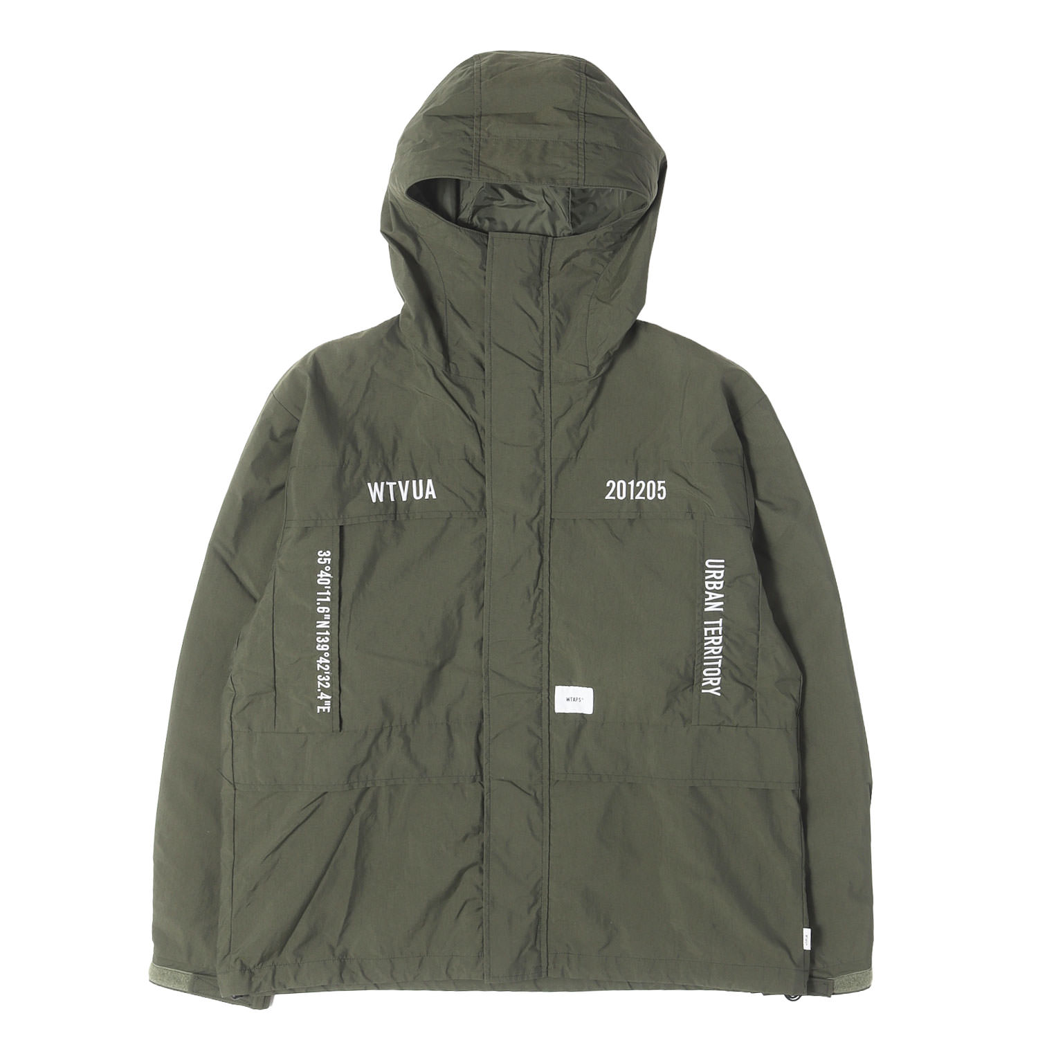 値下げ可❗️ WTAPS アノラックパーカー ナイロンジャケット カーキ 16070840-a.jpg