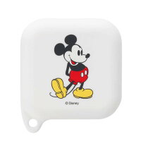 Bluetooth4.1搭載ワイヤレスステレオイヤホンシリコンポーチ付きミッキーマウスホワイトディズニーミッキーかわいいワイヤレスイヤホン送料無料