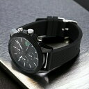 ラコステ 時計 44mm クオーツ メンズ 腕時計 ブランド 2010972 LACOSTE オールブラック 黒 ギフト プレゼント 実用的