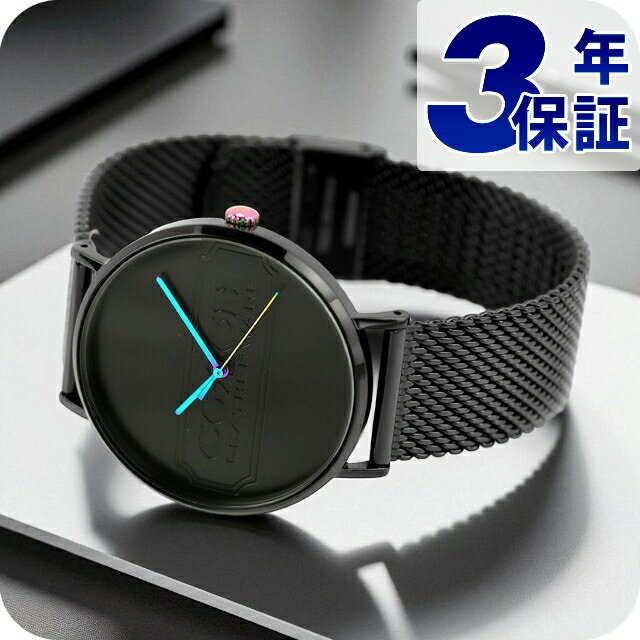 ＼さらに+9倍／ コーチ チャールズ クォーツ 電池式 腕時計 ブランド メンズ COACH 14602591 アナログ ブラック 黒 おしゃれ 防水 プレゼント 男性 実用的